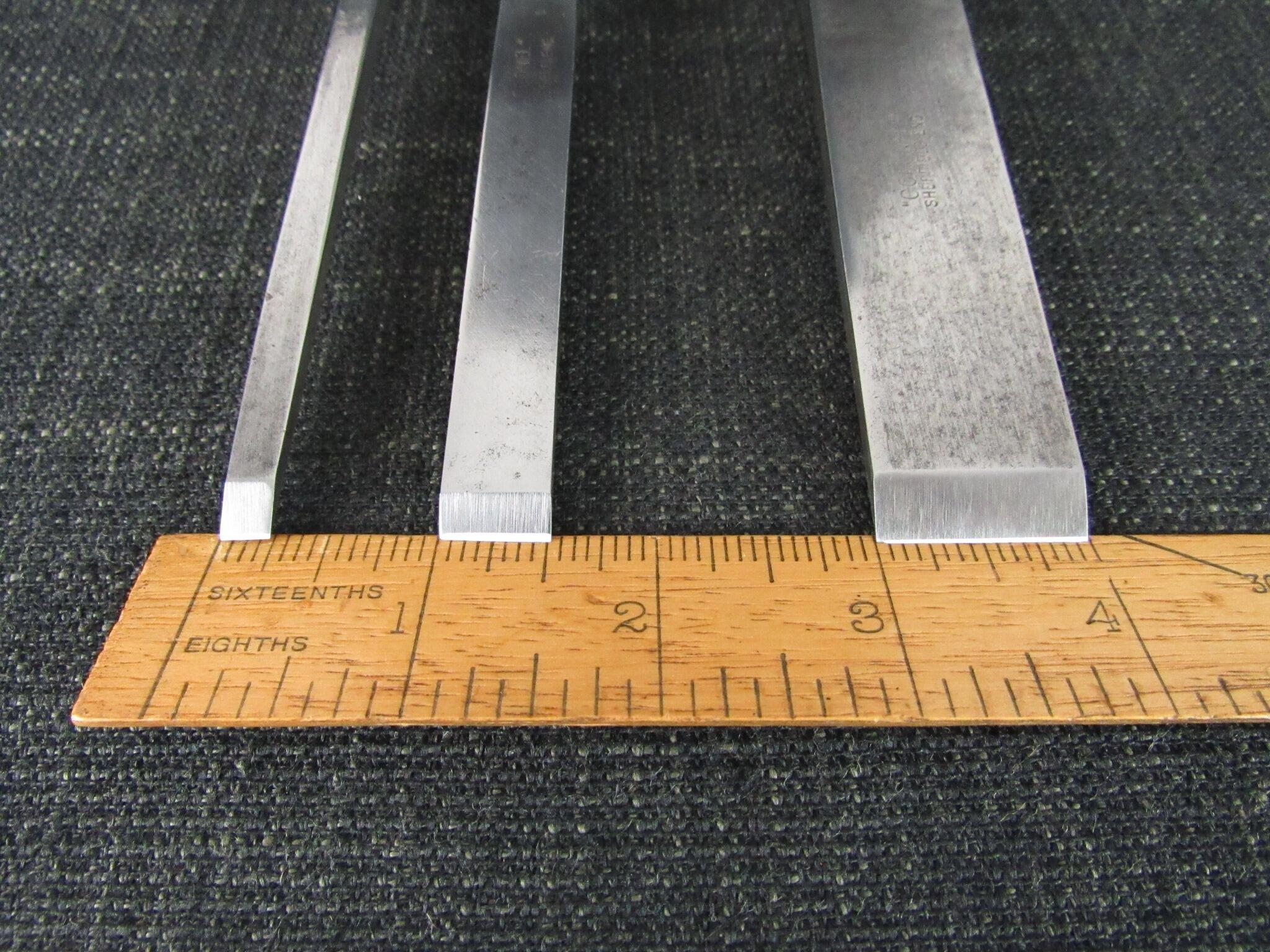 Set of 3 COLONEL Registered Firmer Chisels