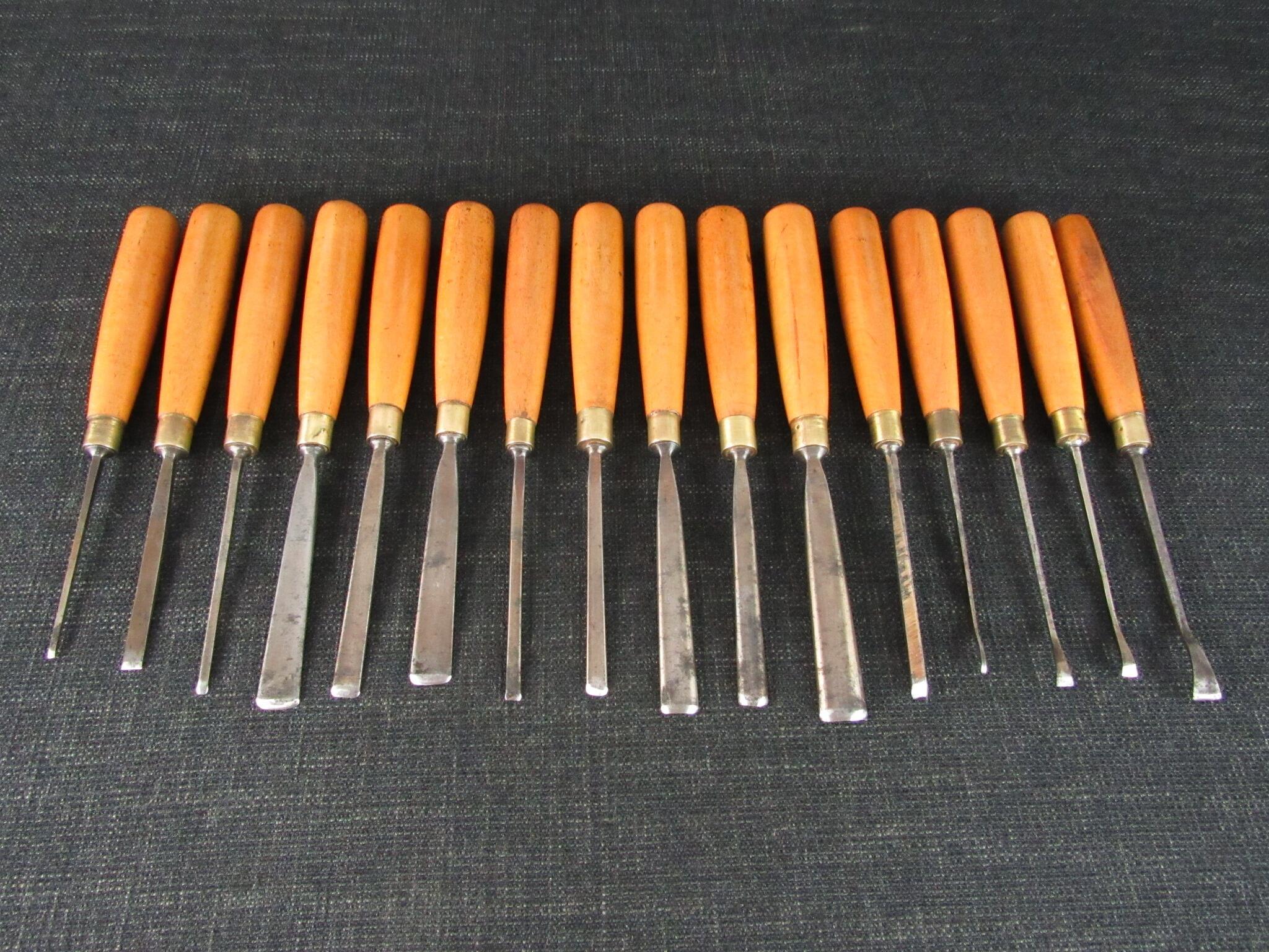 16 FROST of Norwich Carving Tools