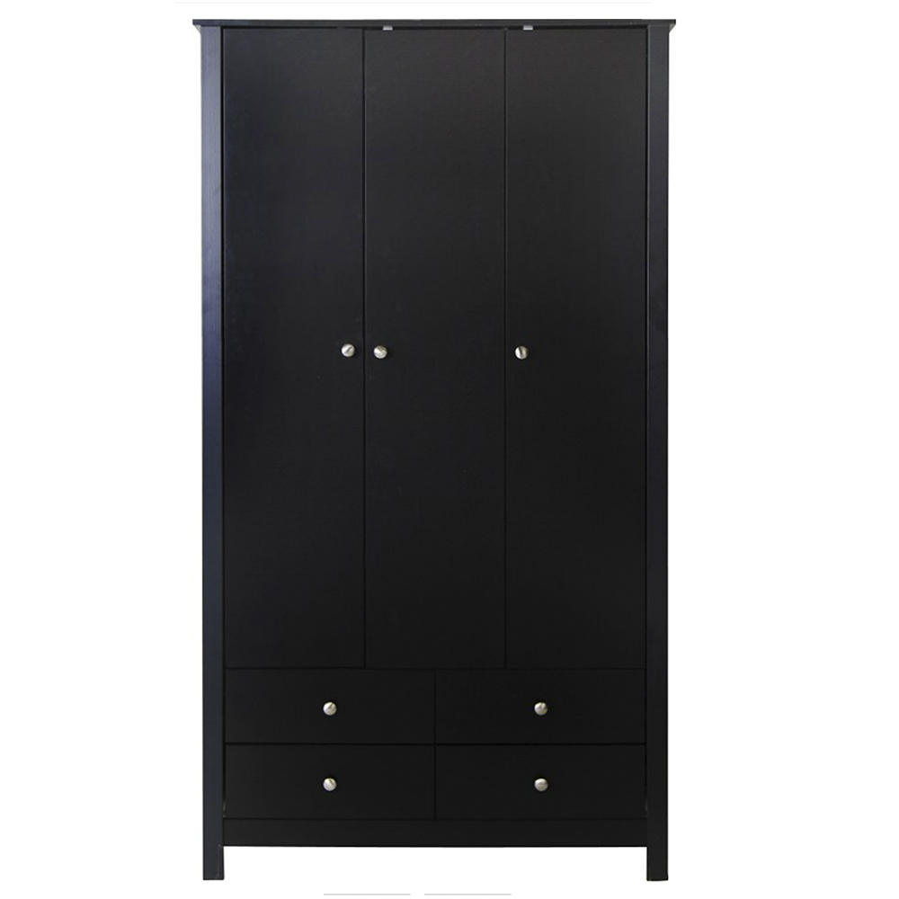 Buy Painted 3 Door Triple Wardrobes At Furniture Octopus