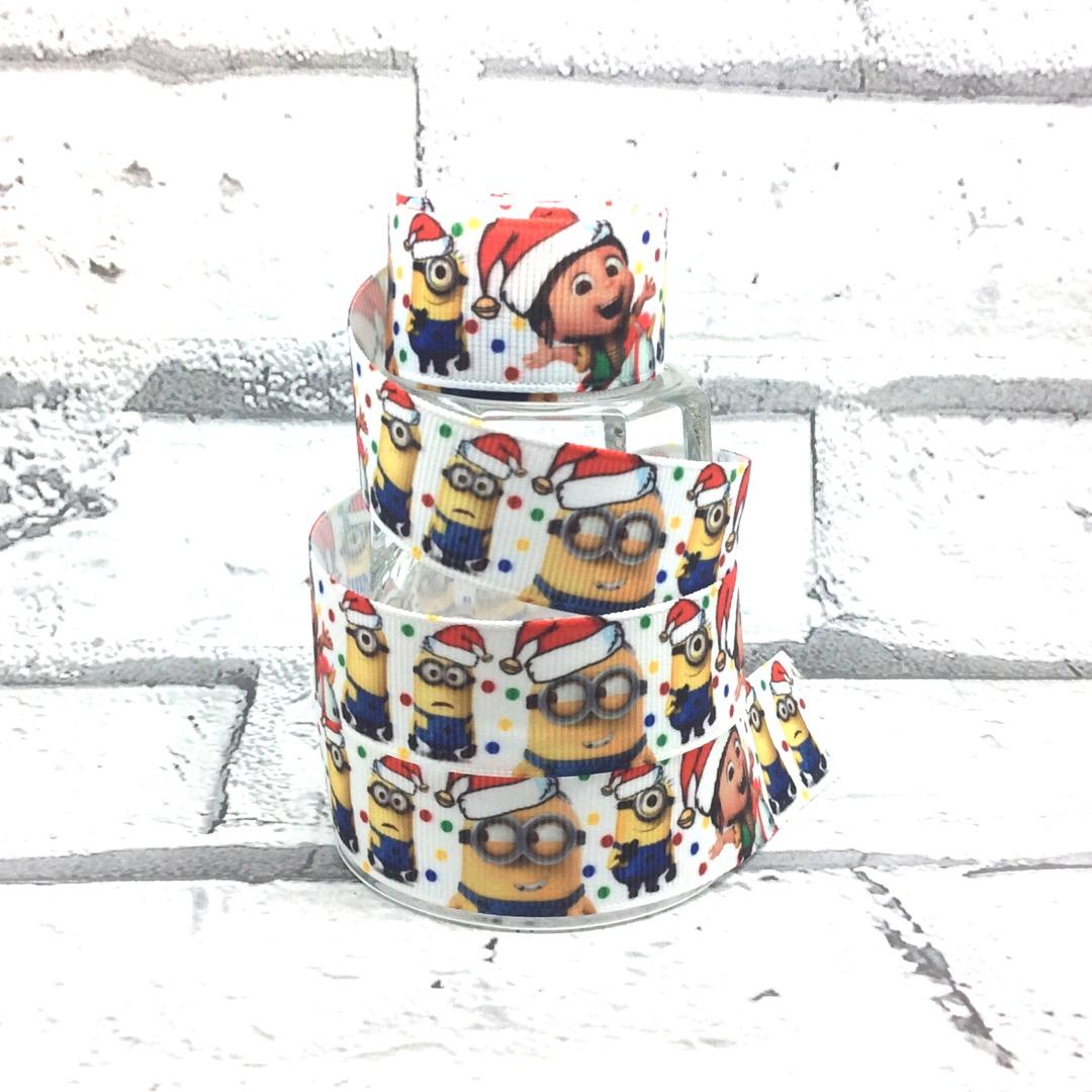 Christmas minions dog collar