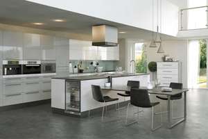 Firbeck Glose Grey Kitchen
