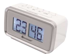 soundmaster UR105 Retro Alarm Clock Radio