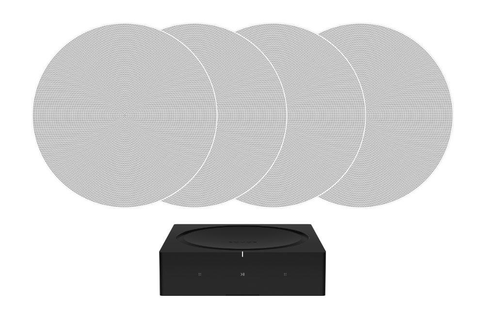 Sonos Amp In Ceiling Speakers 2 Pair