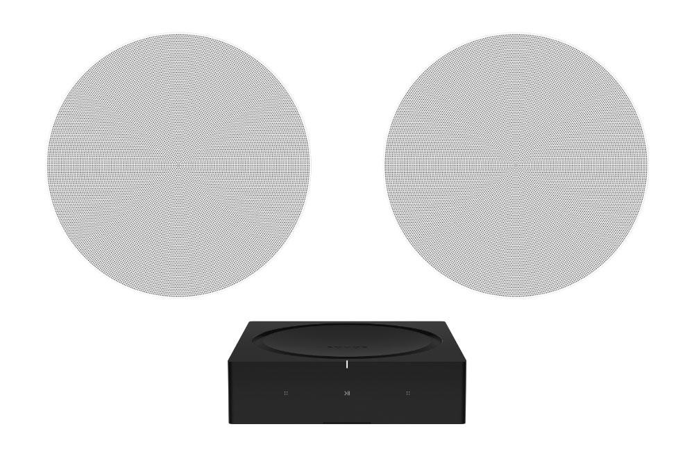 Sonos Amp In Ceiling Speakers 1 Pair