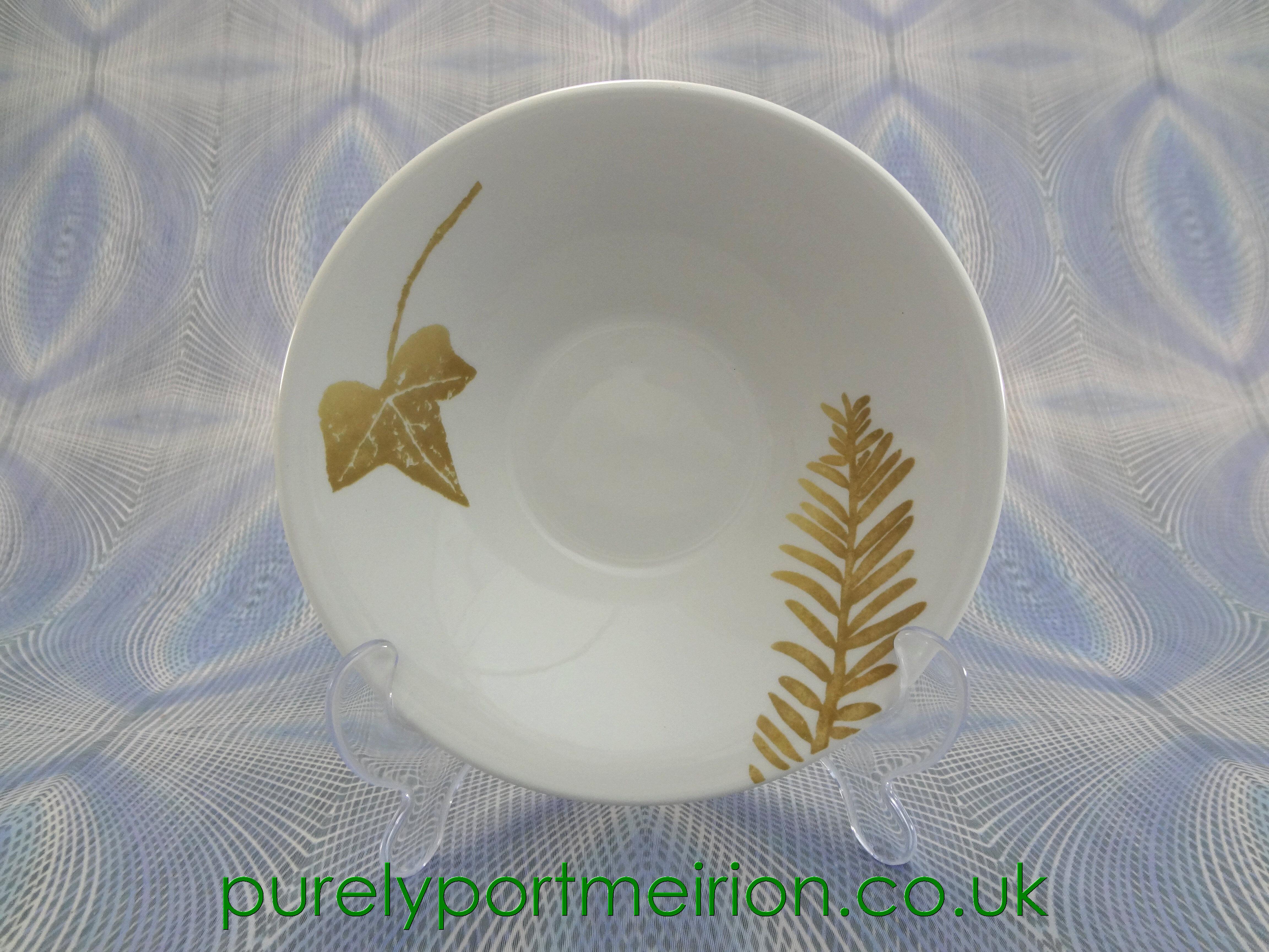 Portmeirion Dusk Golden Leaves Oatmeal Bowl