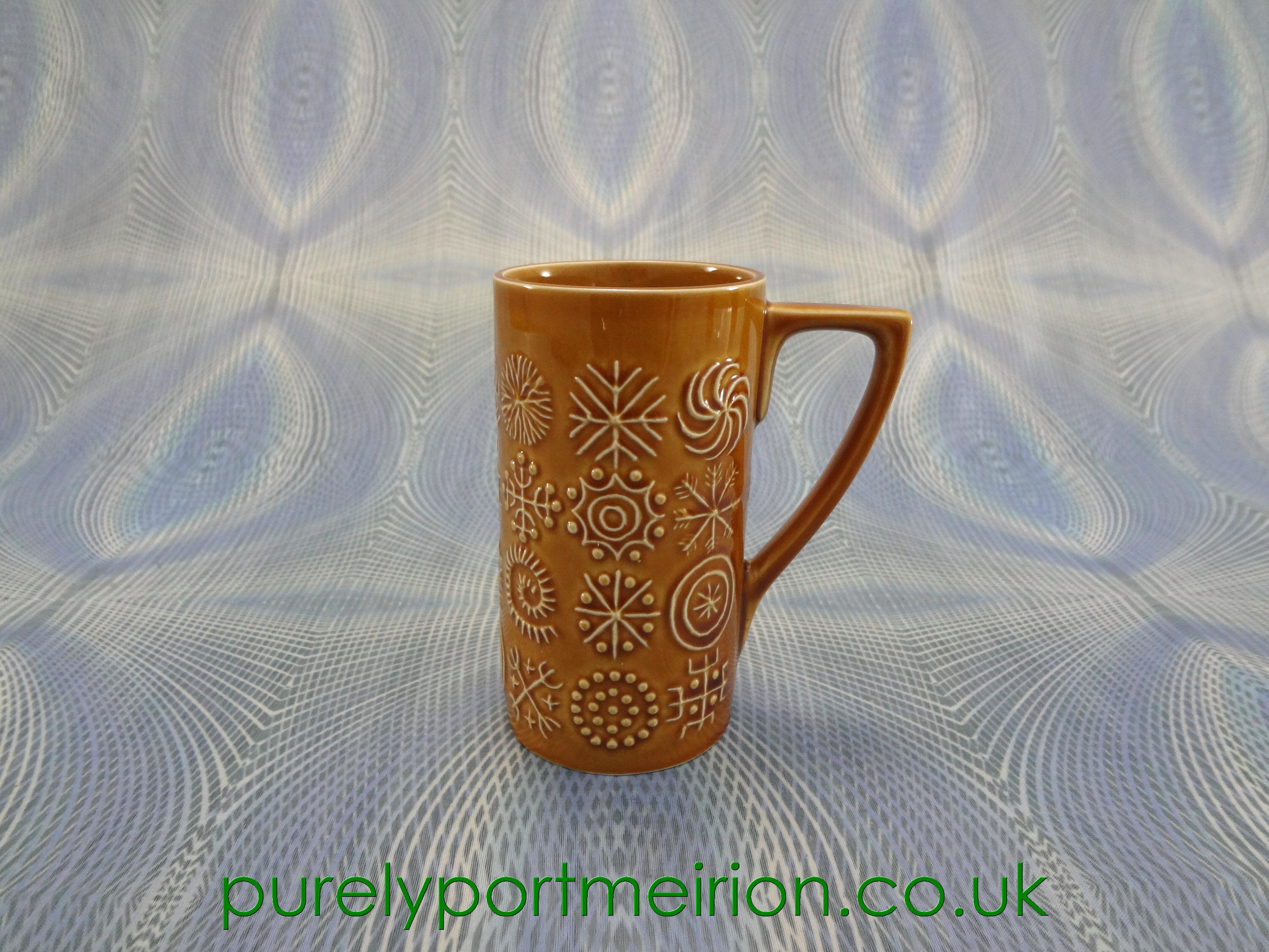 Portmeirion Pottery Totem Tall Coffee Can, TTA28