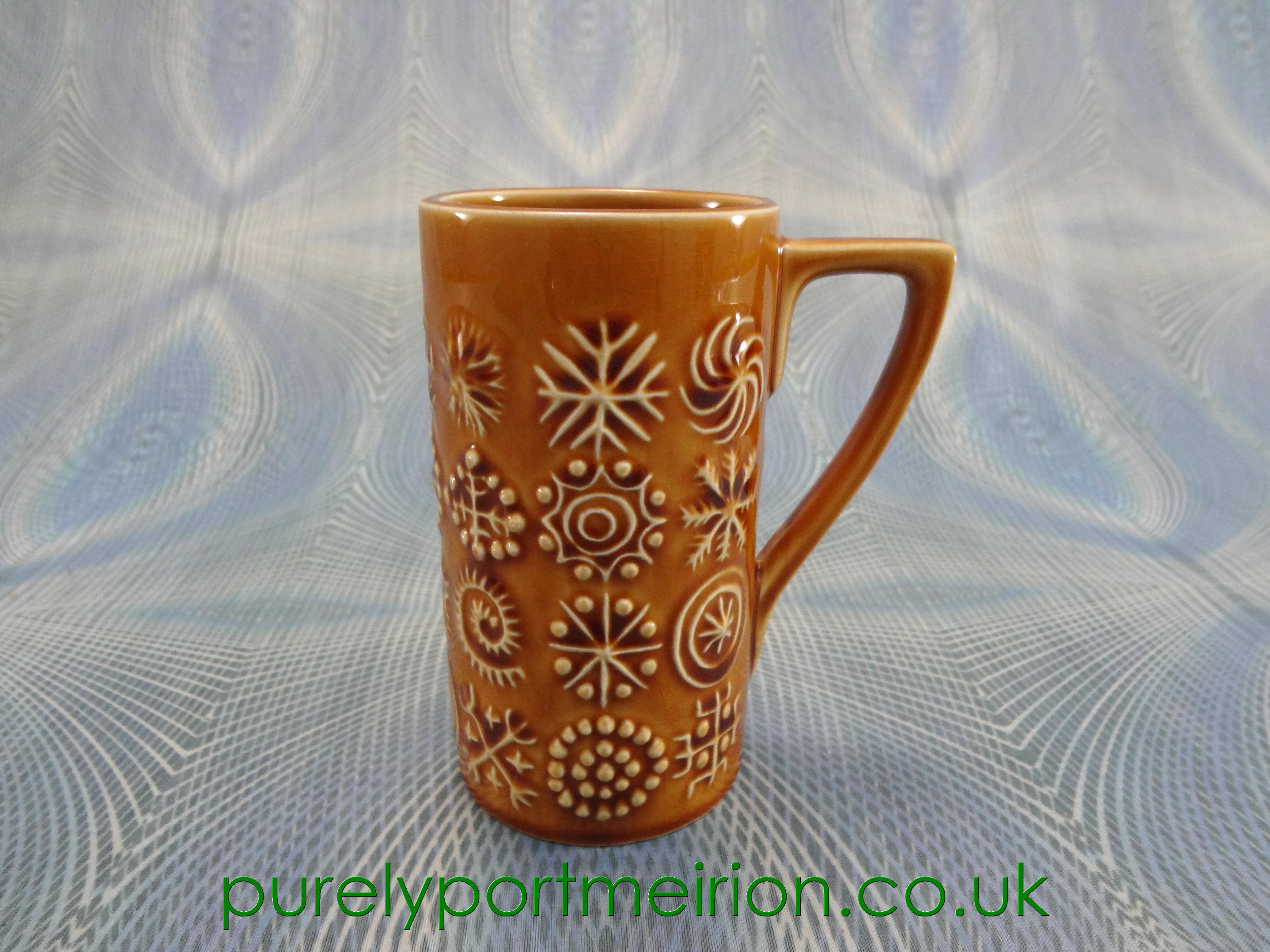 Portmeirion Pottery Totem Tall Coffee Can, TTA29