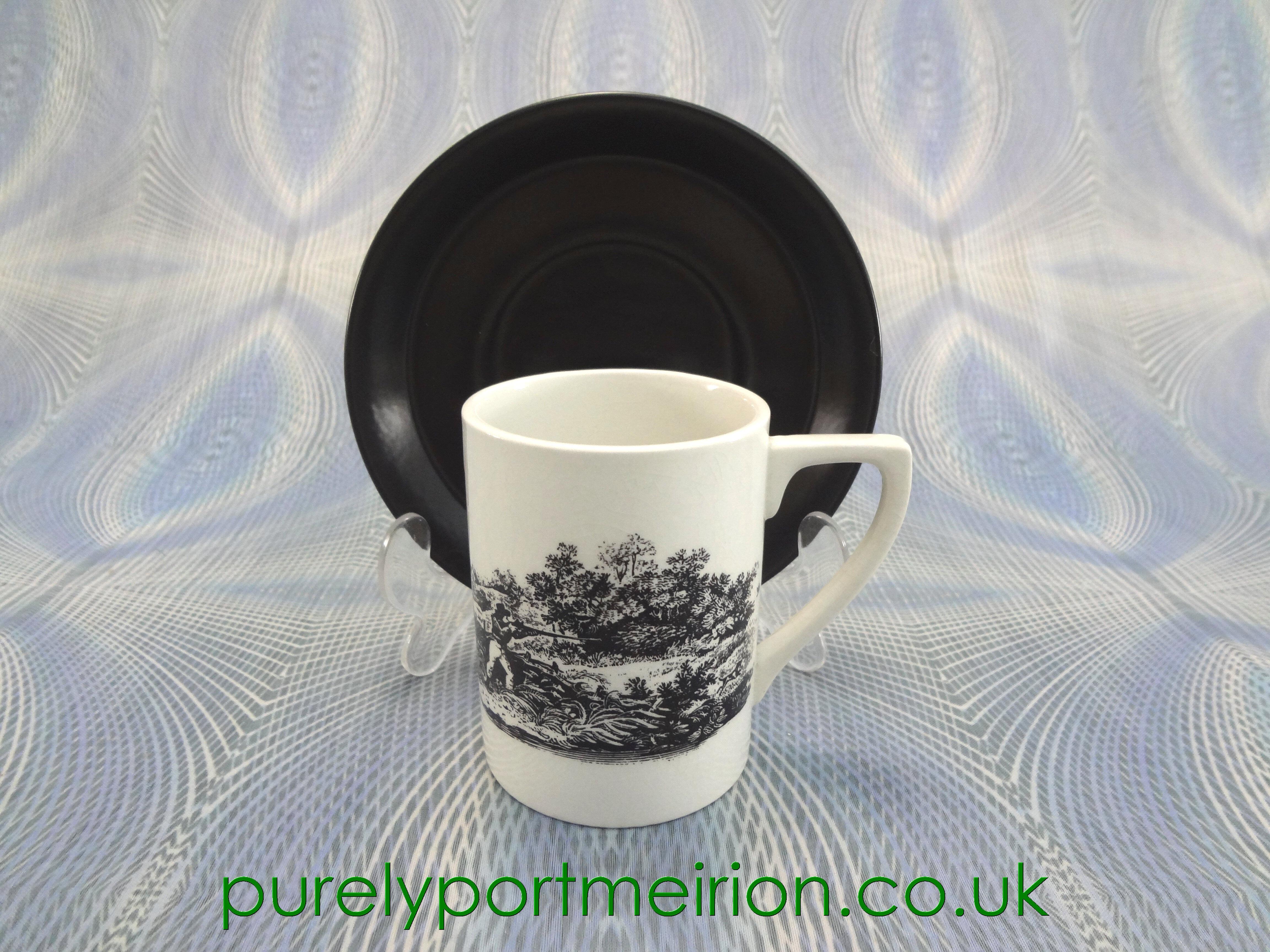 Portmeirion Sporting Scenes Coffee Cup And Saucer, SPS8