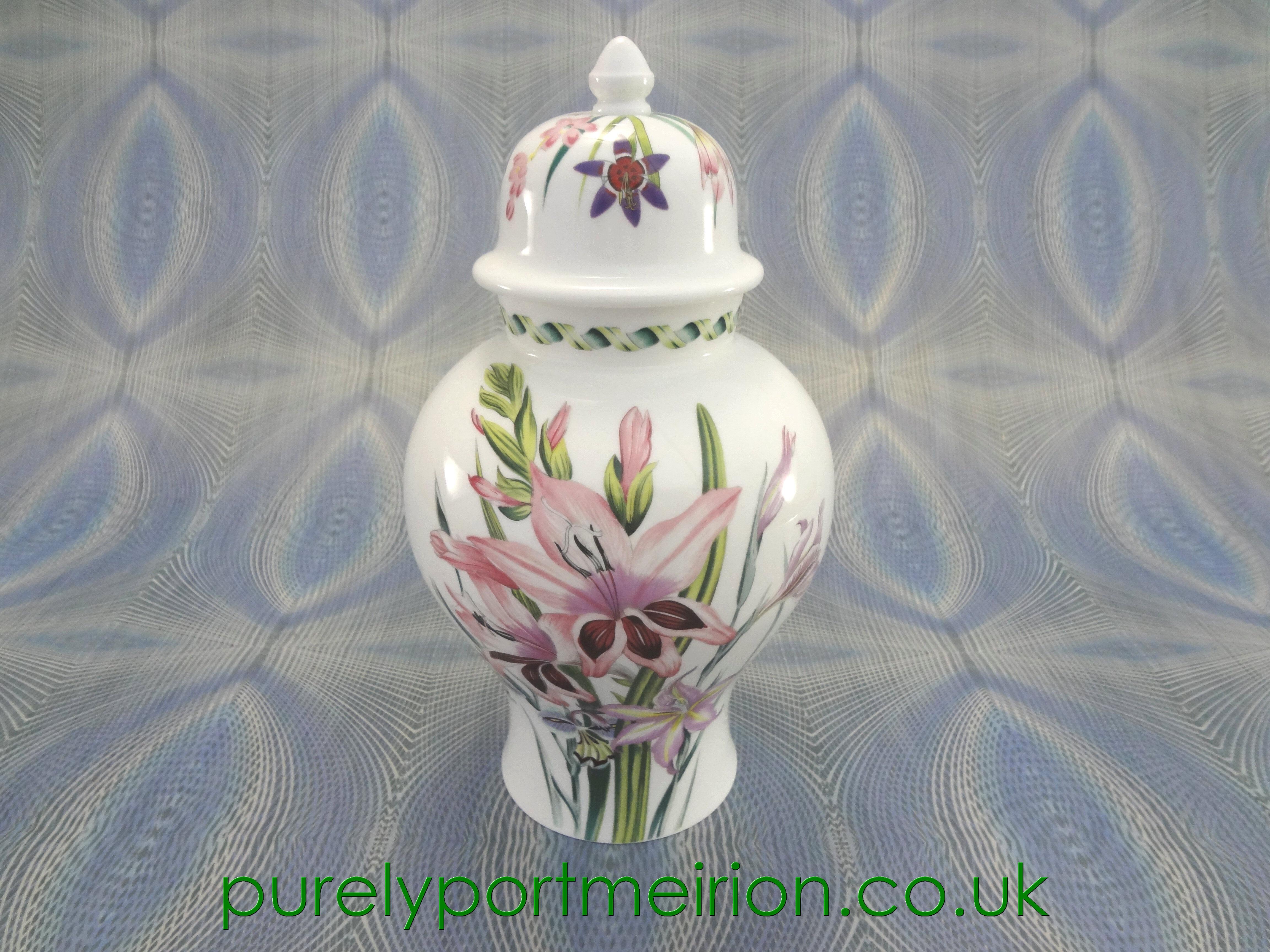 Portmeirion Ladies Flower Garden China Ginger Jar, LFG29