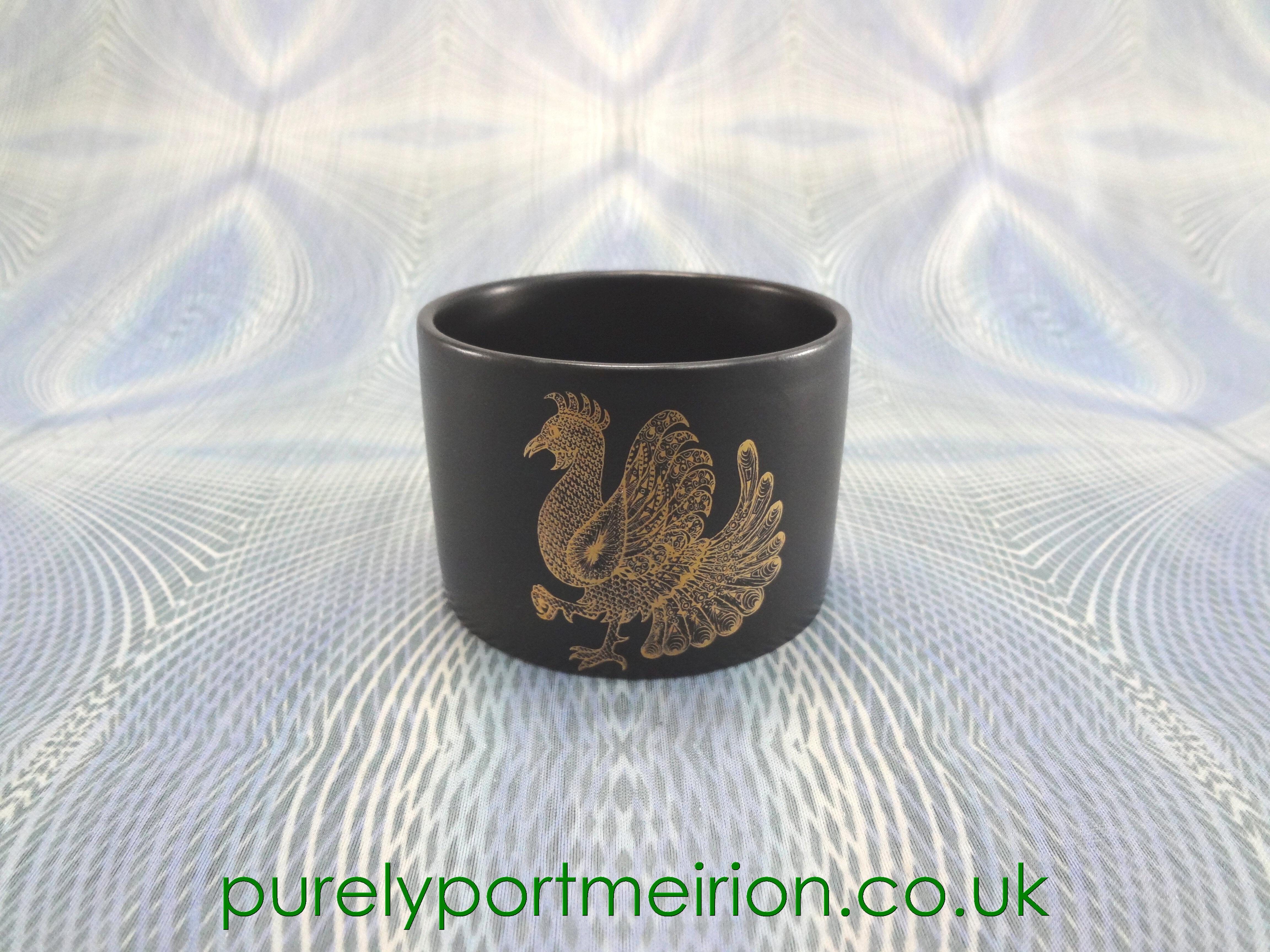 Portmeirion Pottery Phoenix Sugar Bowl, By John Cuffley, P31
