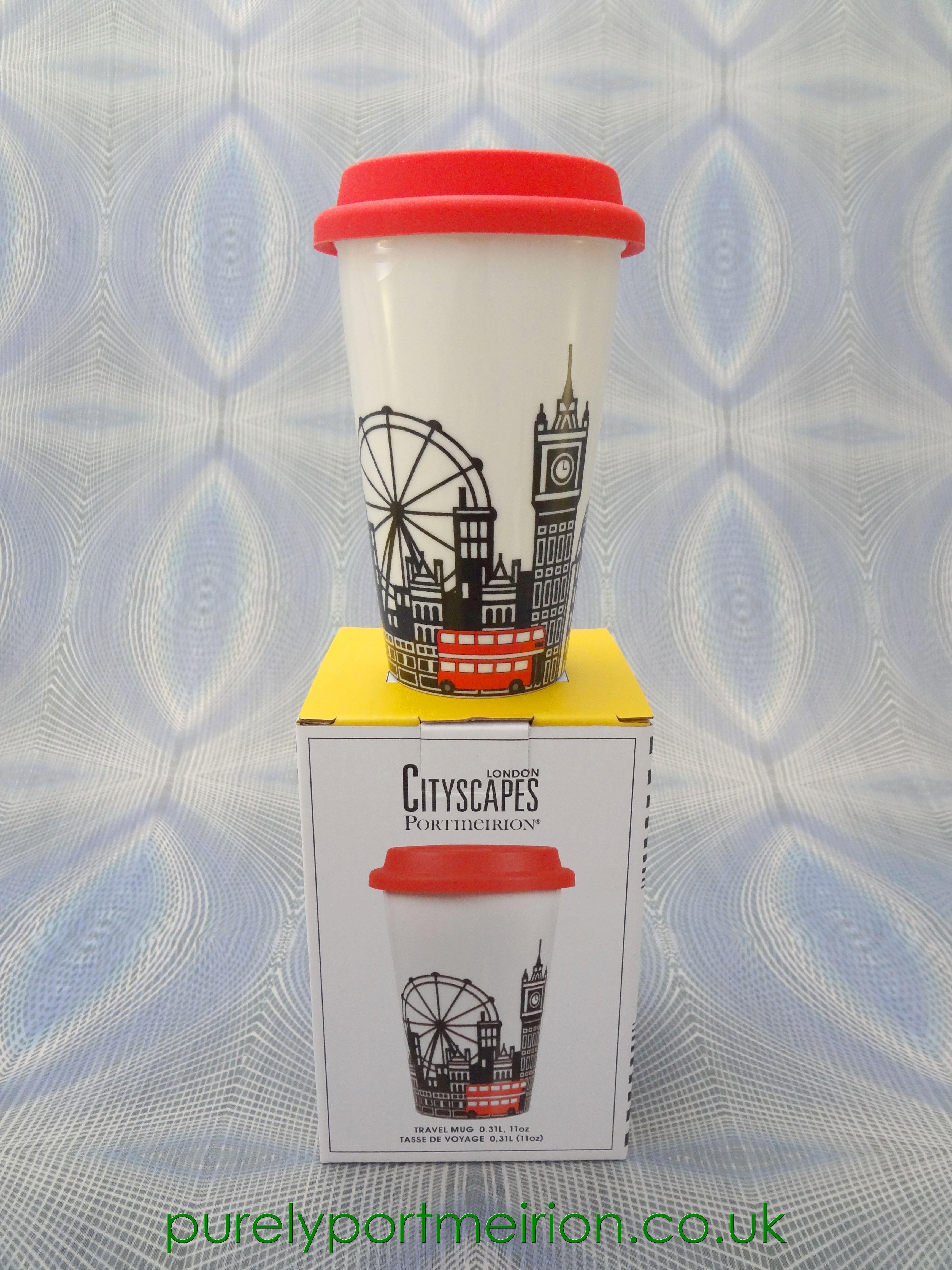 Portmeirion Cityscapes Travel Mug, London, MI290/1