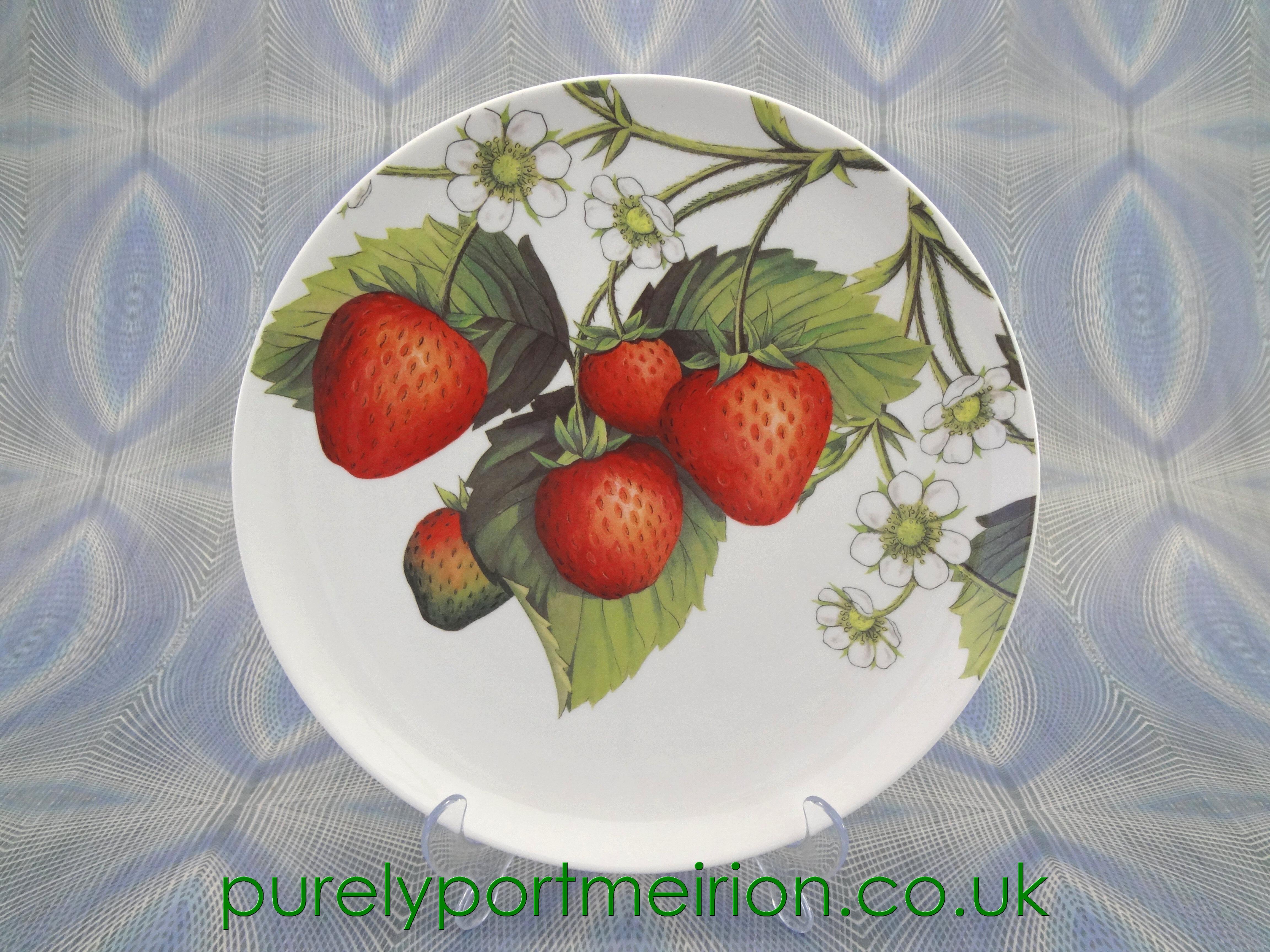 Portmeirion Eden Fruits, Dinner Plate, El Santa Strawberry, EF67