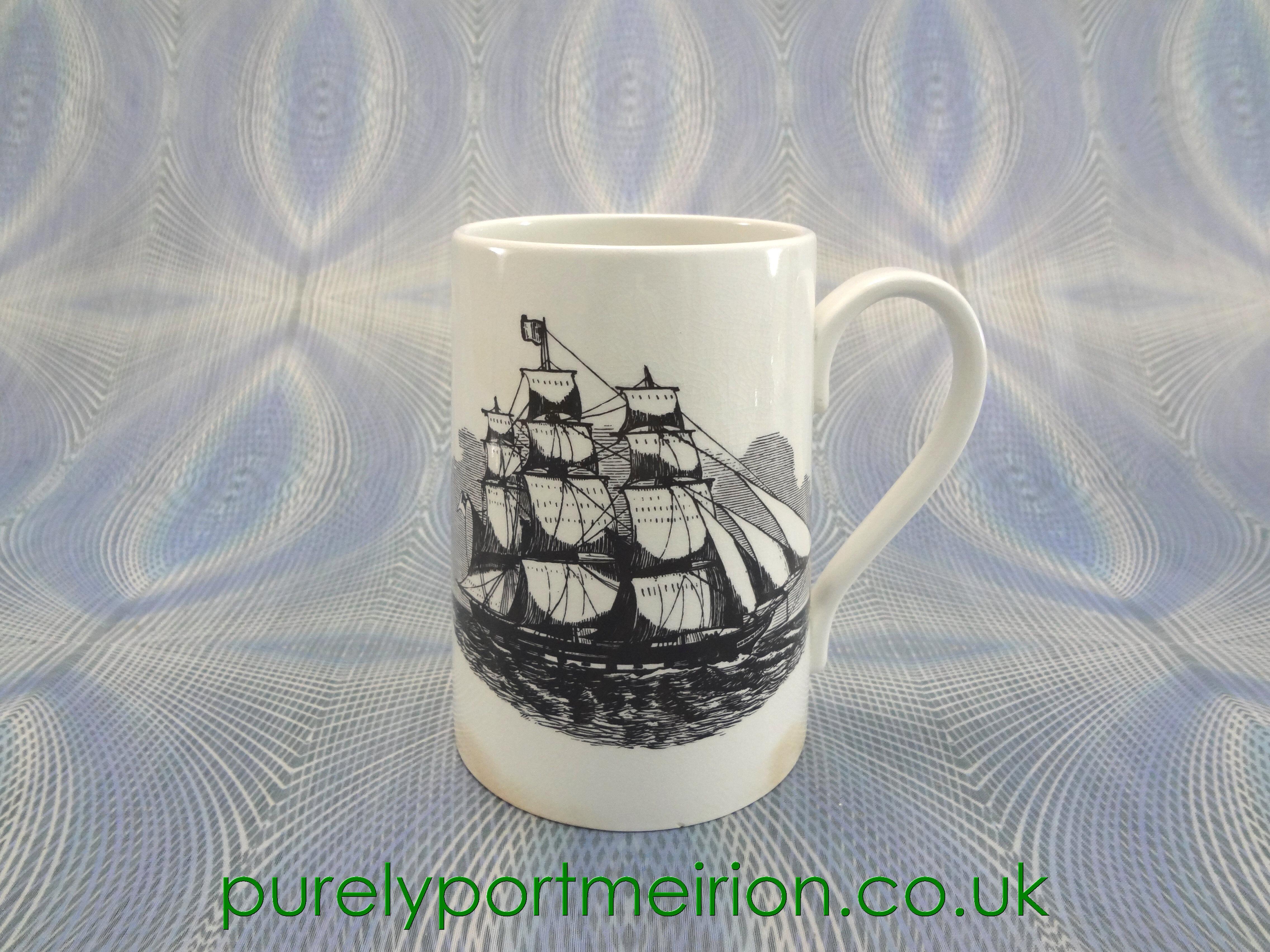 Portmeirion Sailing Ships Vintage Tapered Tankard, SSS28