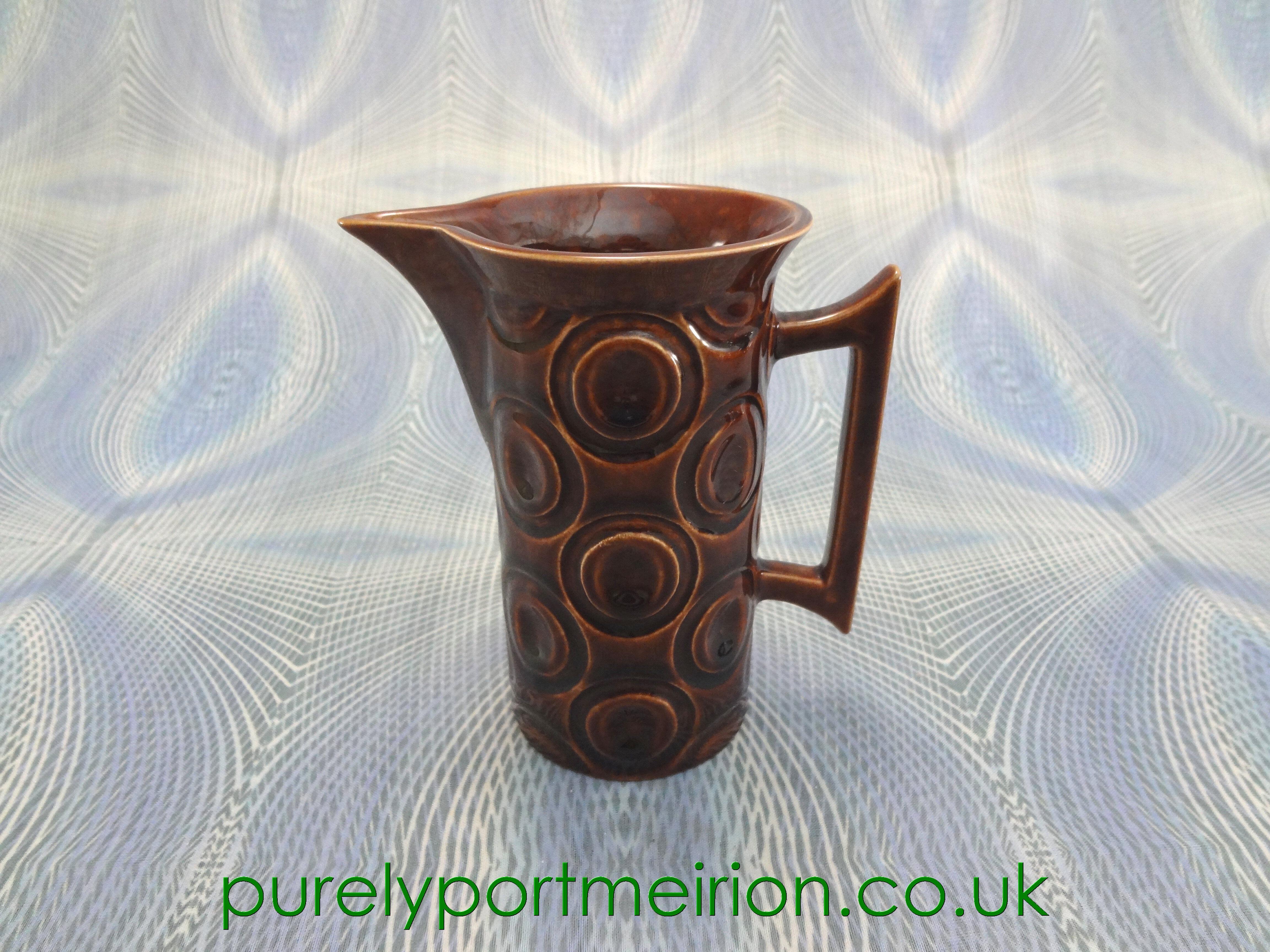 Portmeirion Jupiter Milk Jug Brown, JBR3