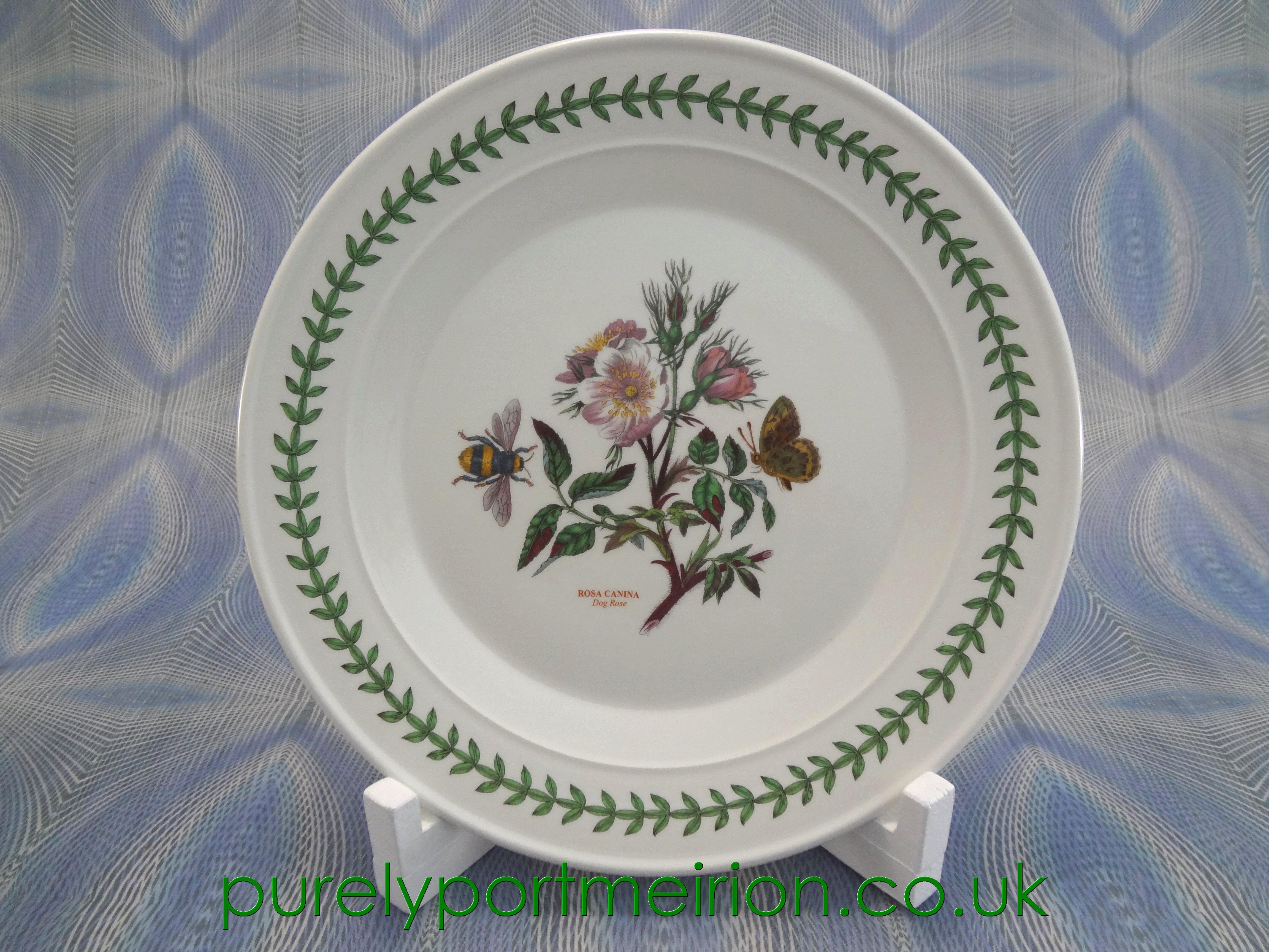 Portmeirion Botanic Garden Charger Plate, Dog Rose, BG1023