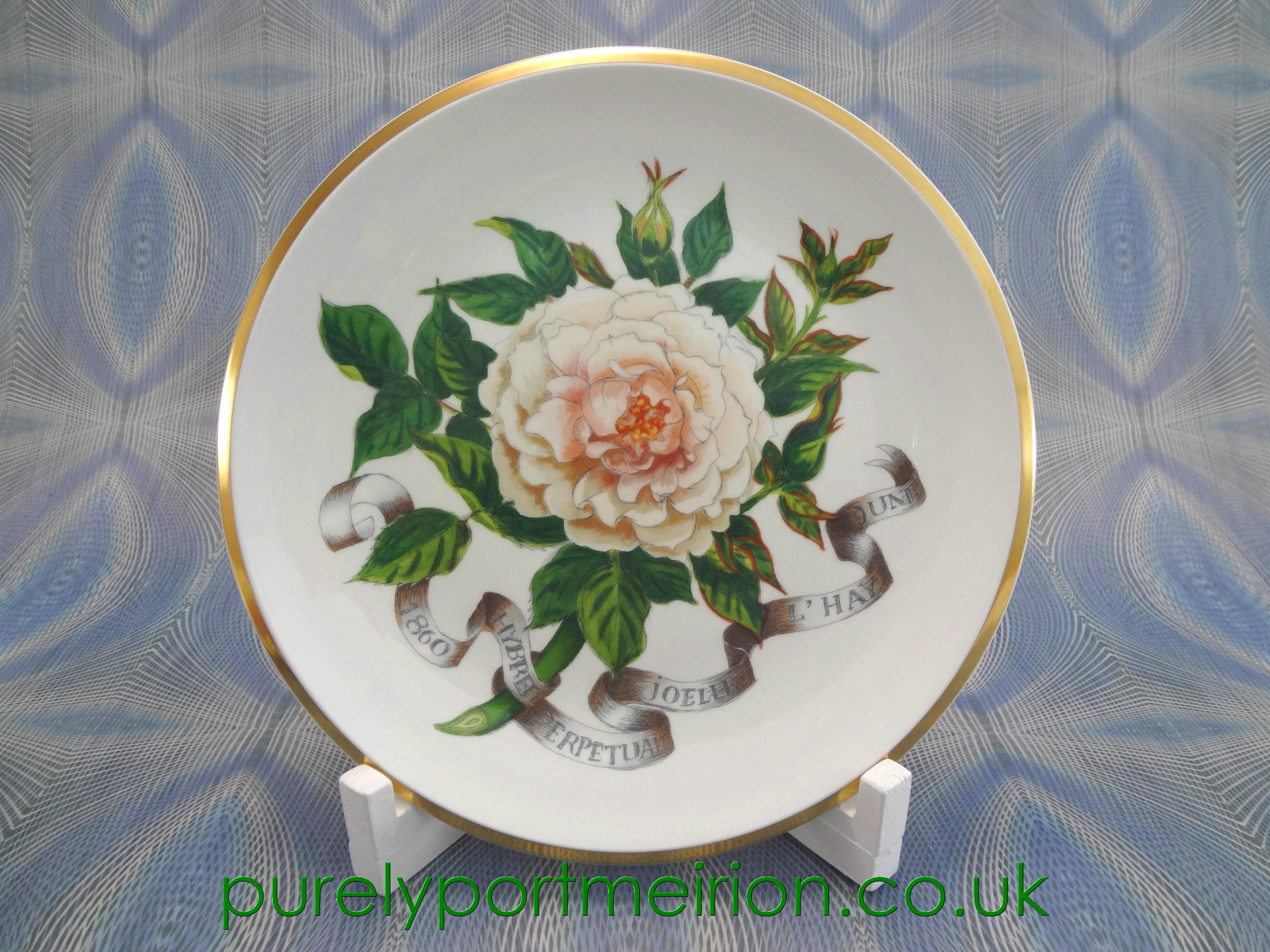 Portmeirion The Romance Of The Rose | Limited Edition Fine Porcelain Platter, COM51