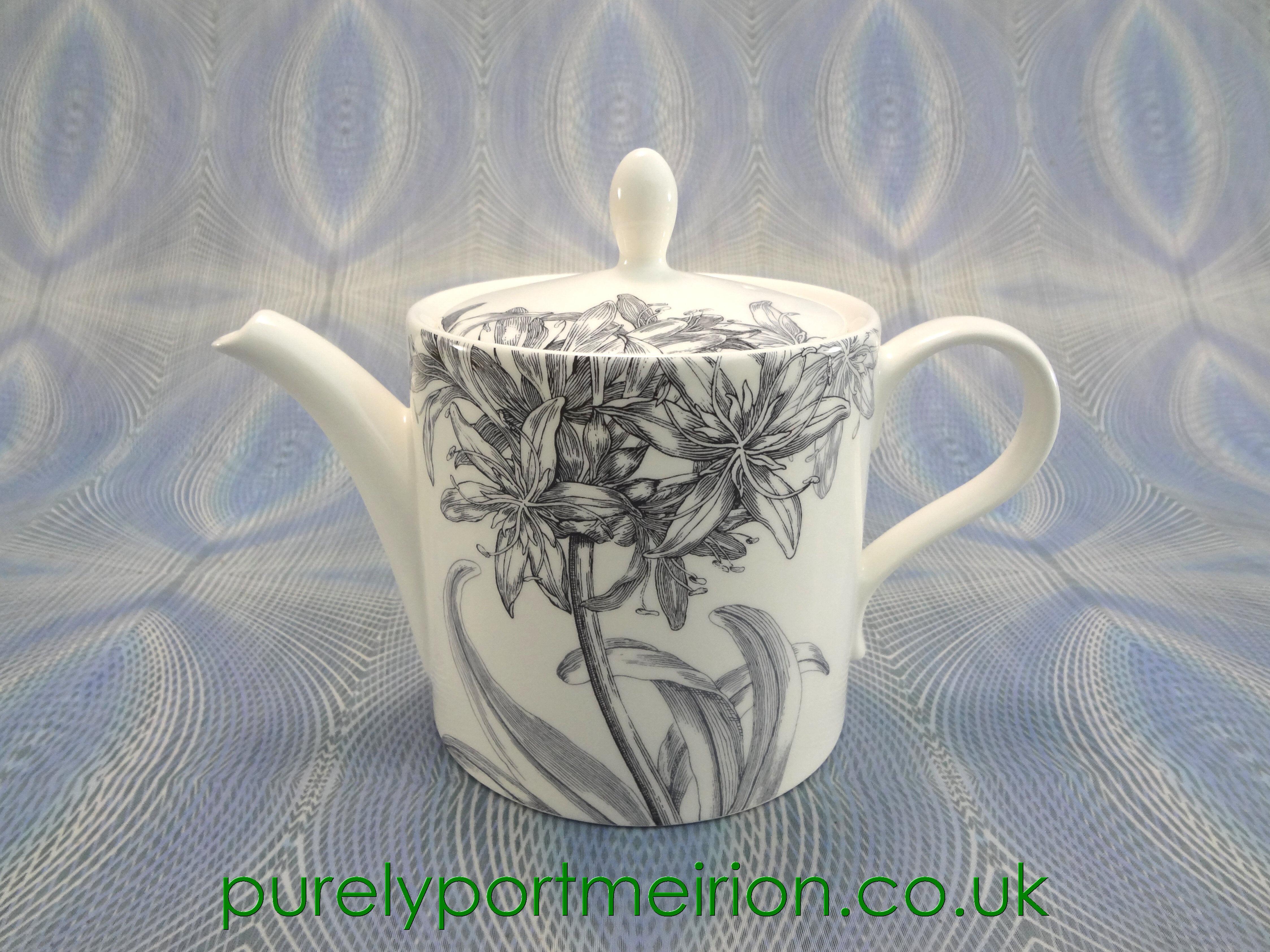 Portmeirion Pottery Agapanthus Teapot, AG8