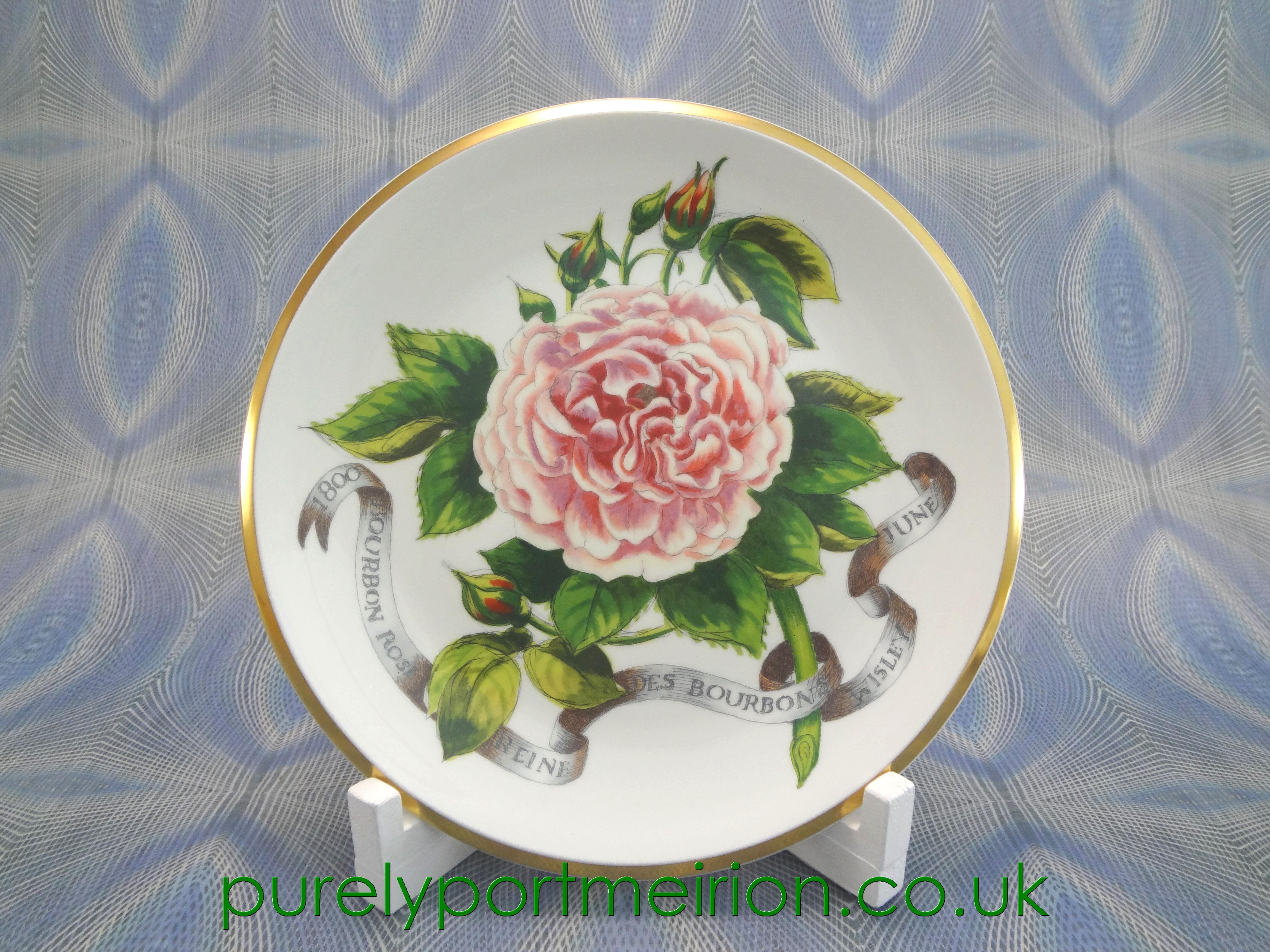 Portmeirion The Romance Of The Rose | Limited Edition Fine Porcelain Platter (No. 233/1000)