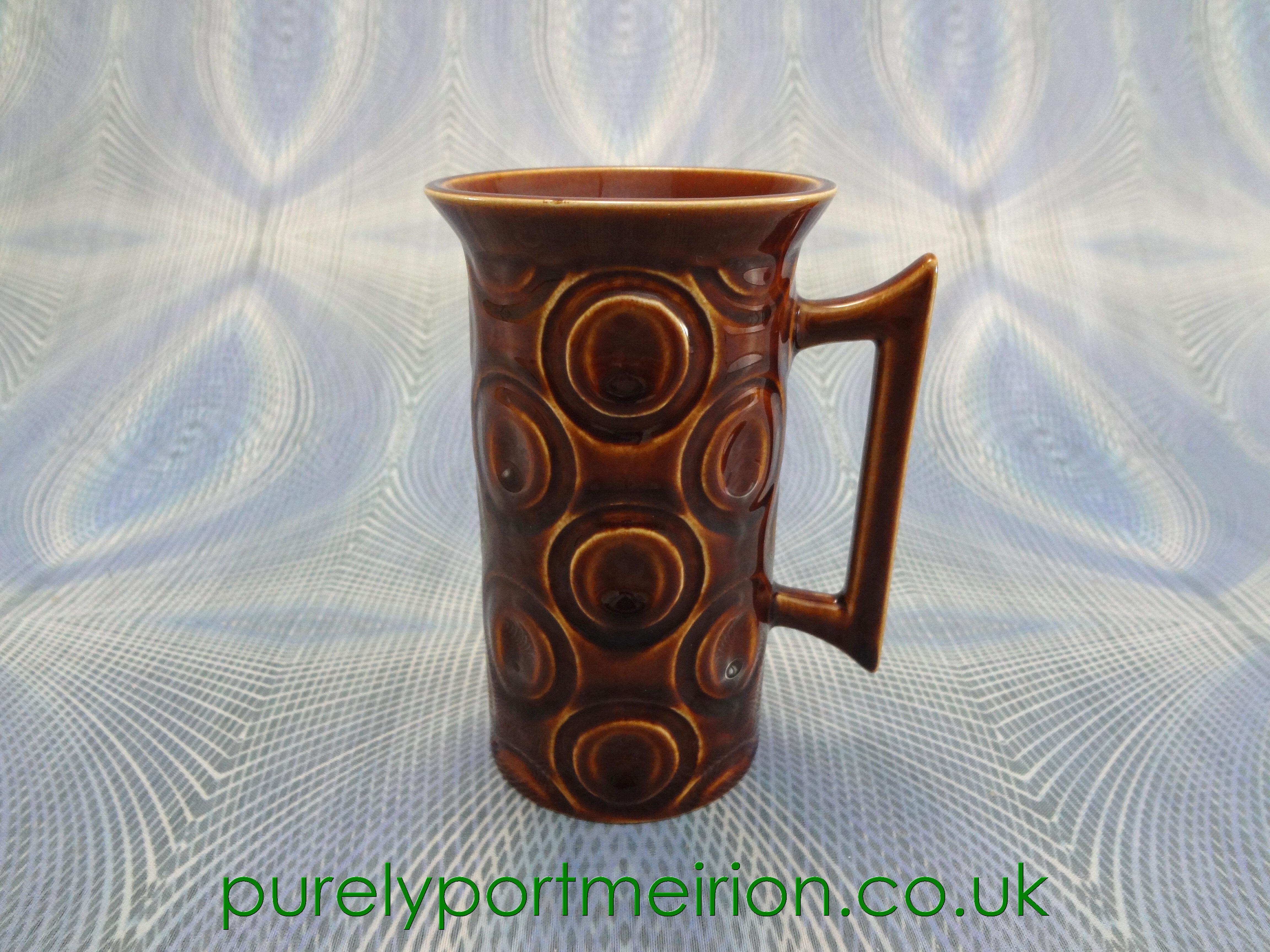 Portmeirion Jupiter Tall Coffee Can, Brown, JBR5
