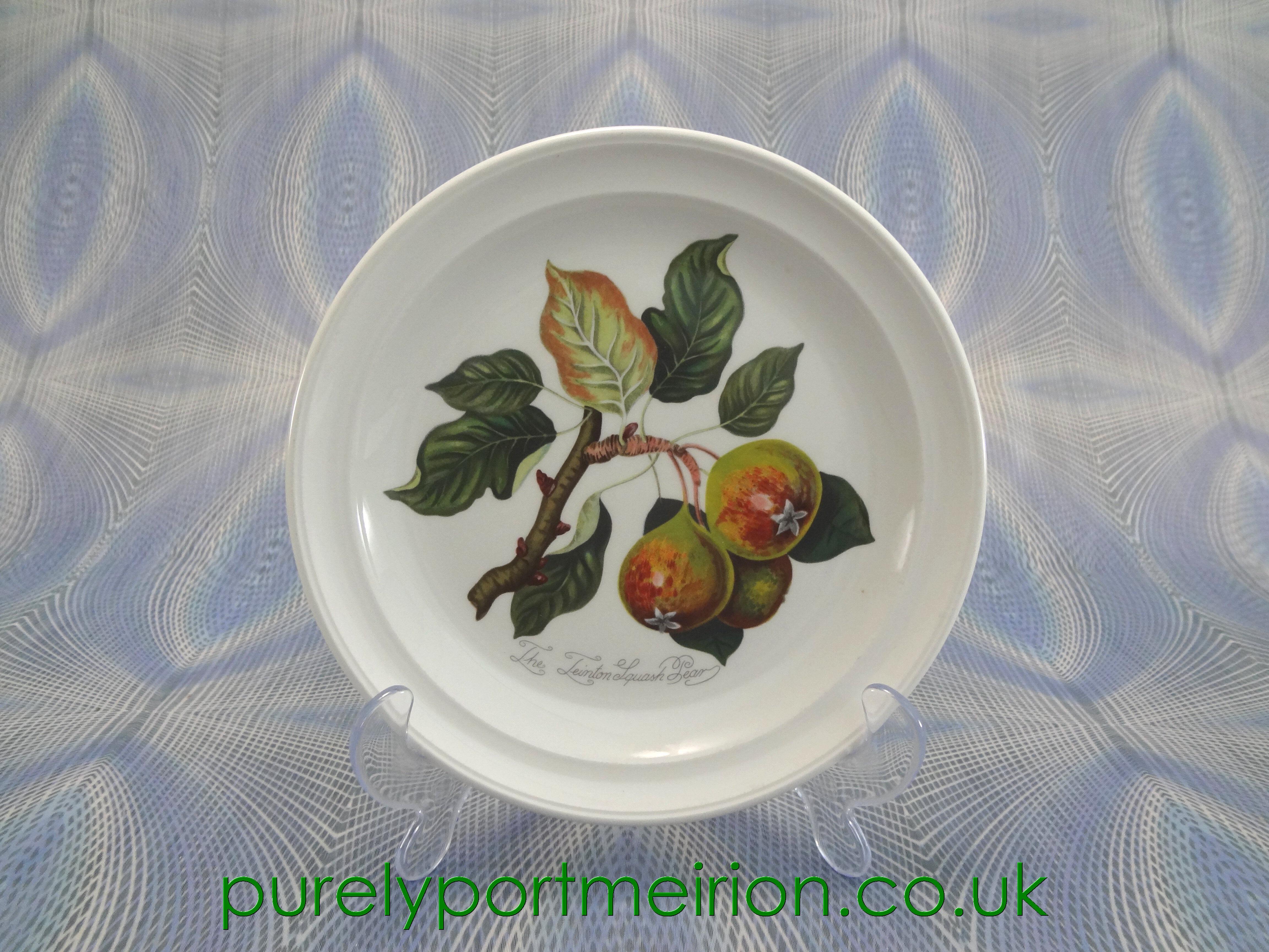 Portmeirion Pottery Pomona Side Plate, Teinton Squash Pear, POM304