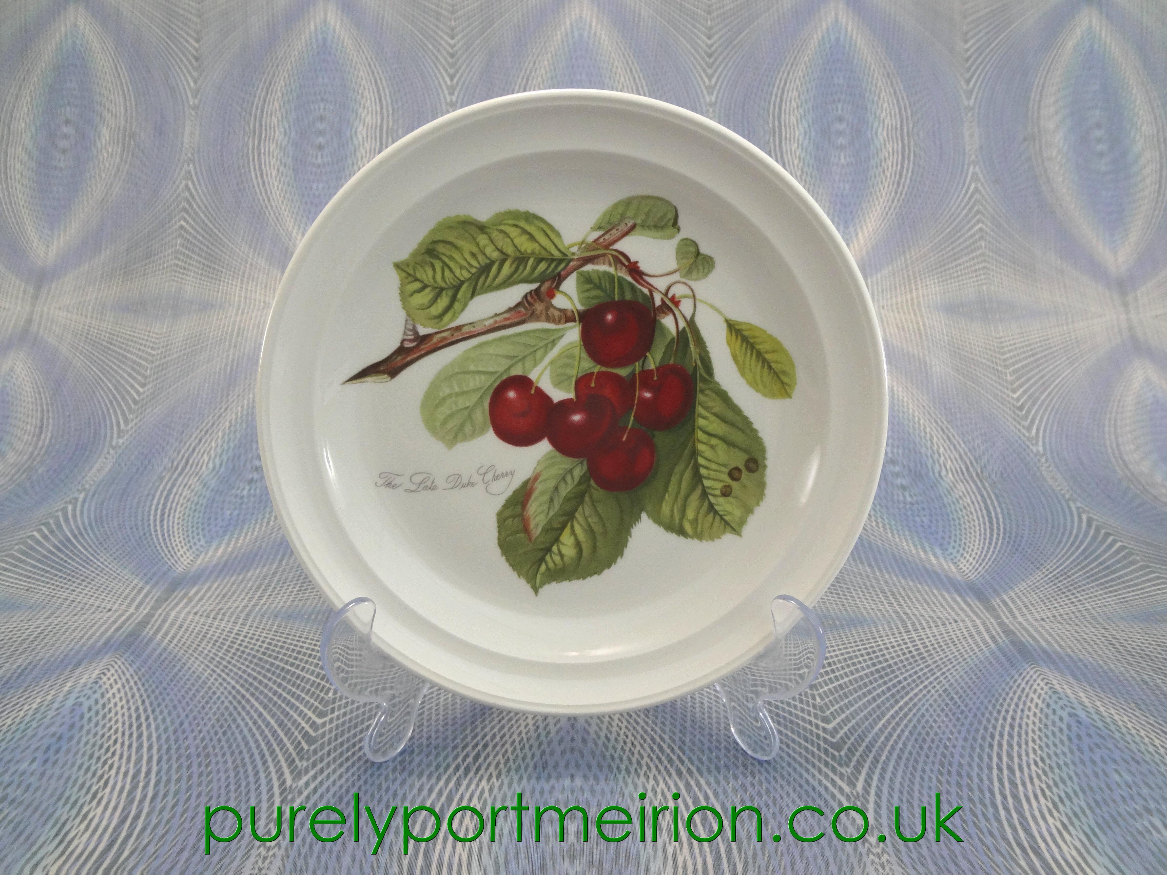 Portmeirion Pottery Pomona Side Plate, Late Duke Cherry, POM305