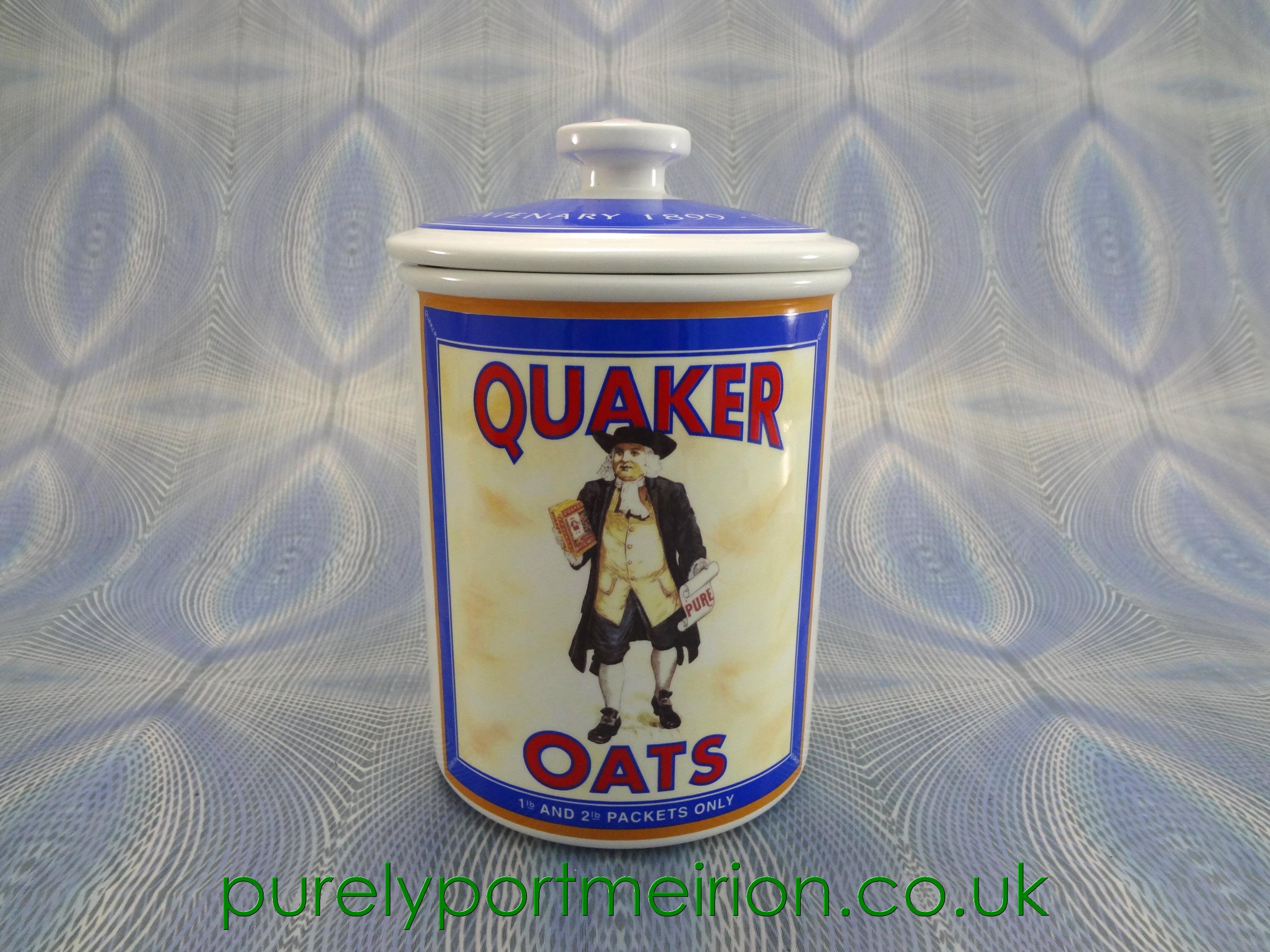 Portmeirion Quaker Oats Cookie Jar, COM38