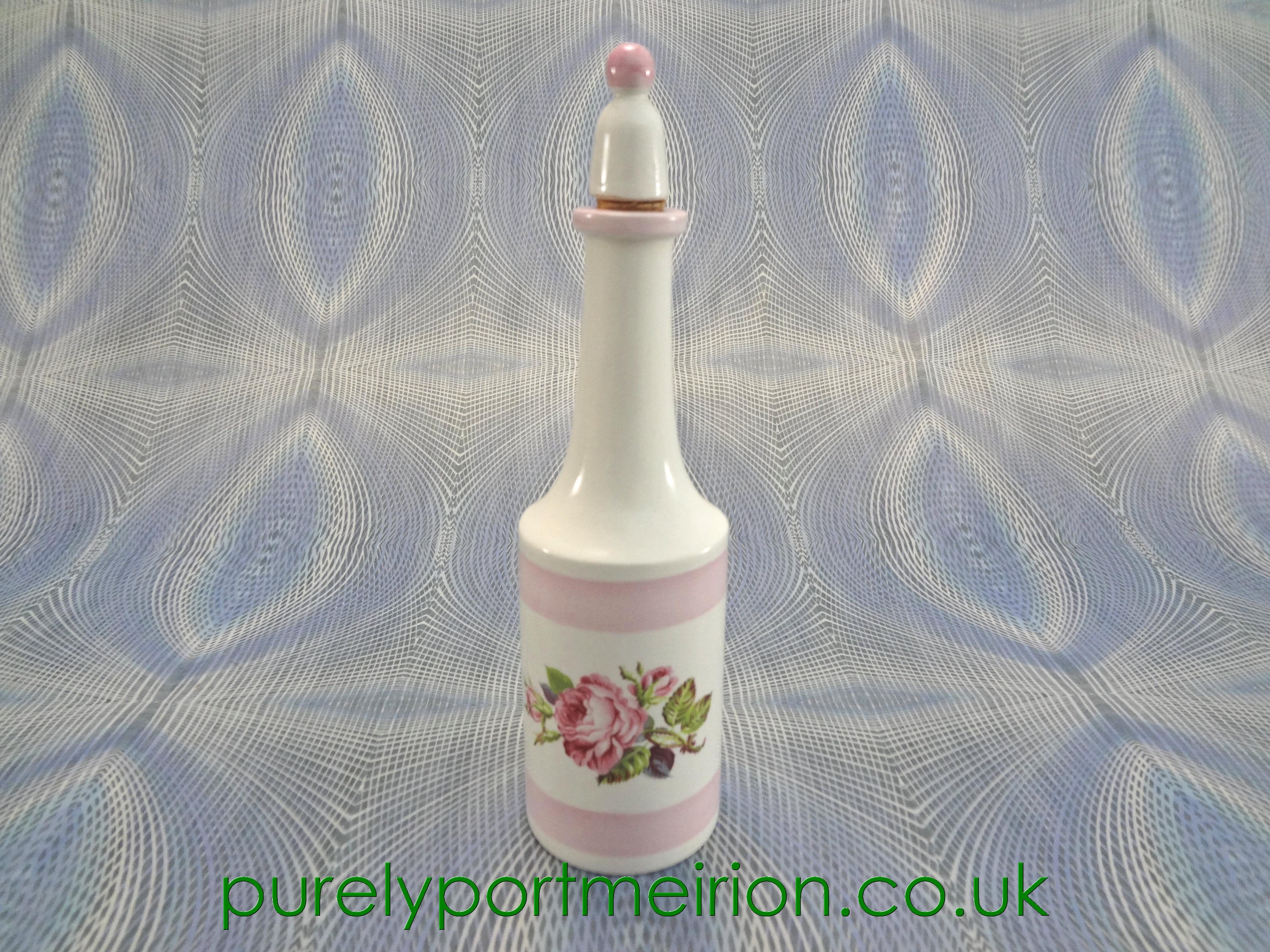 Portmeirion Rose Bathroom Bubble Bath Decanter, MI169