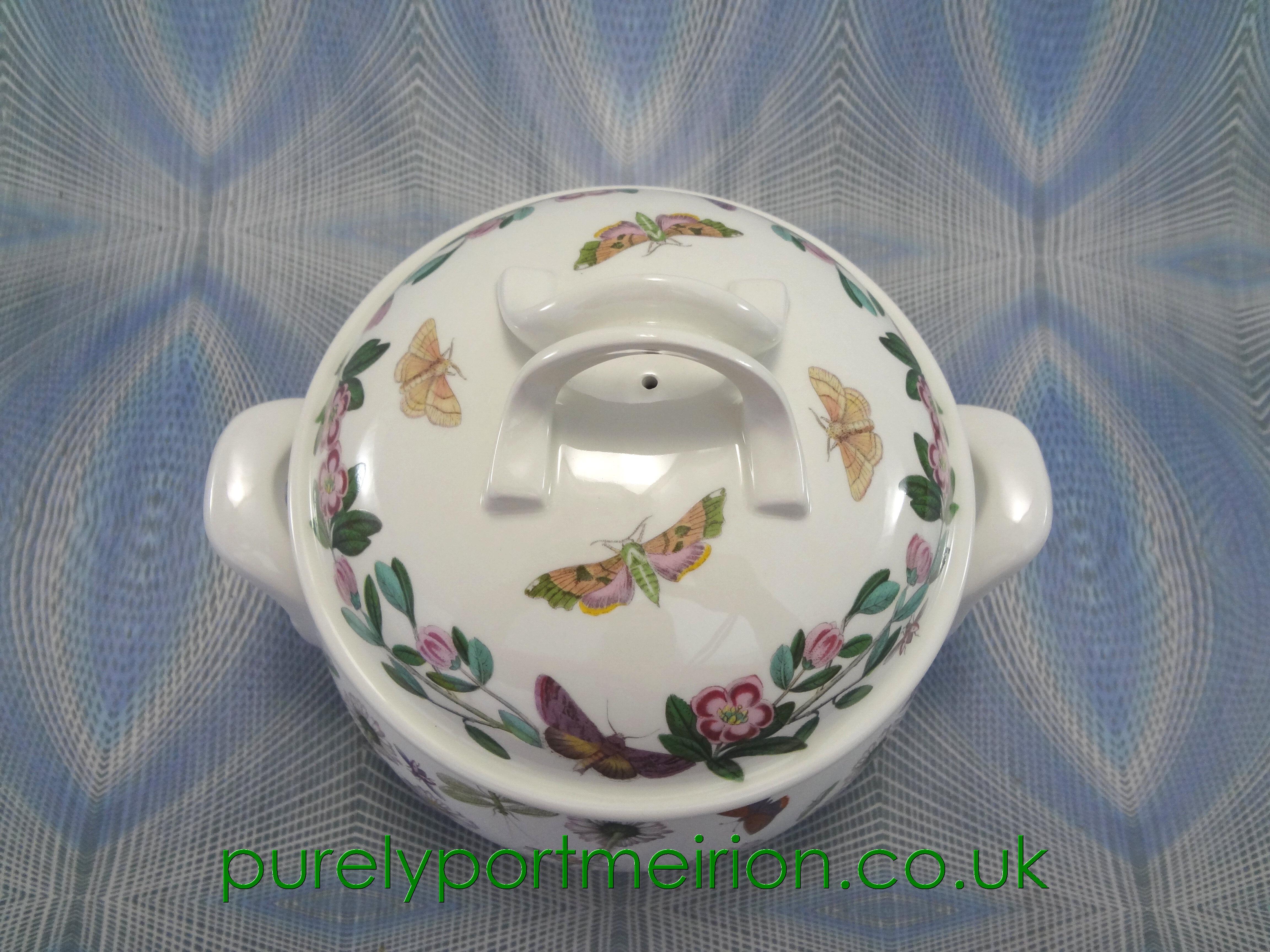 Portmeirion Pottery Botanic Garden Pint Covered Casserole Daisy And