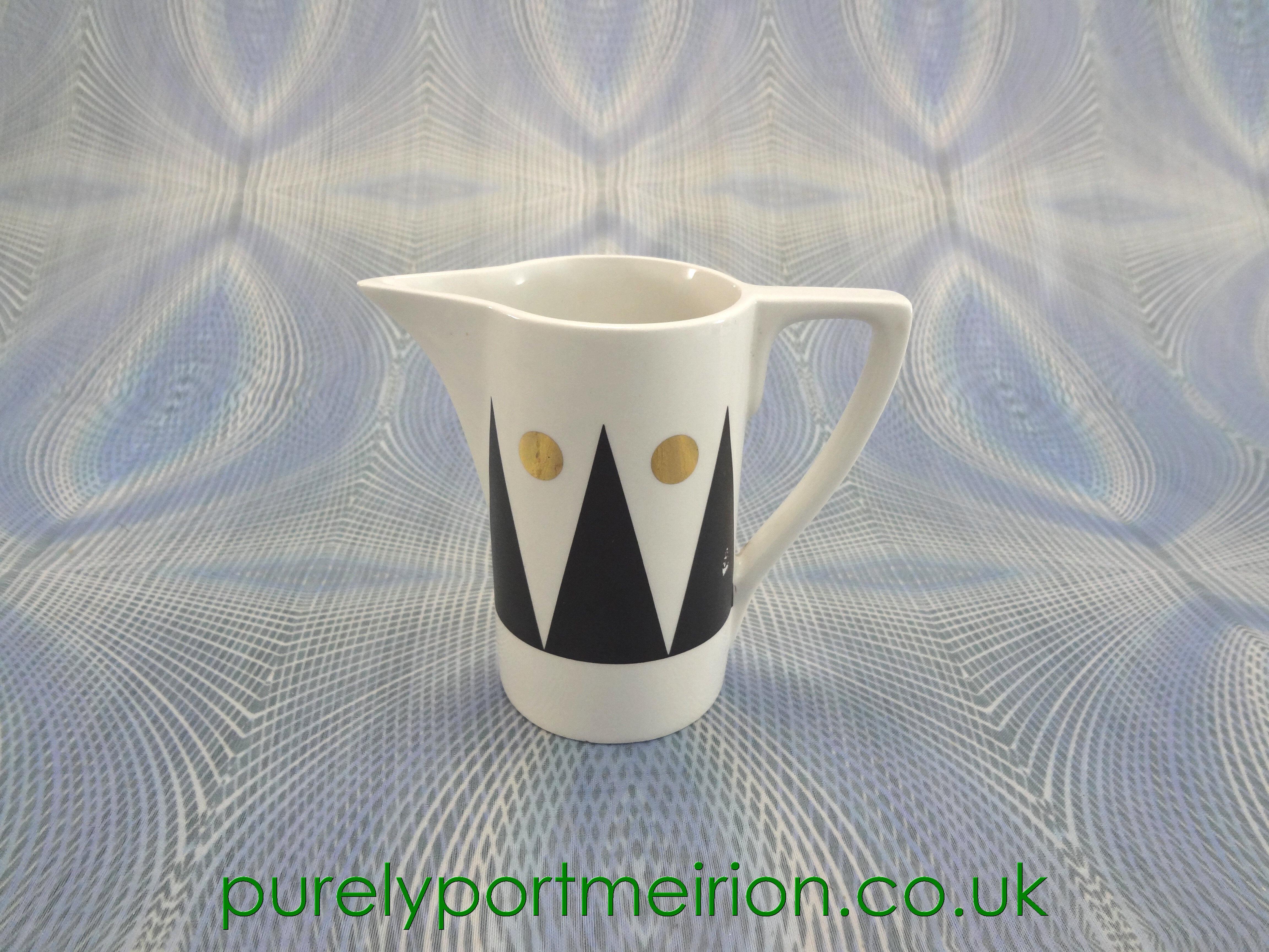 Portmeirion Gold Diamond Small Milk Jug, GD14