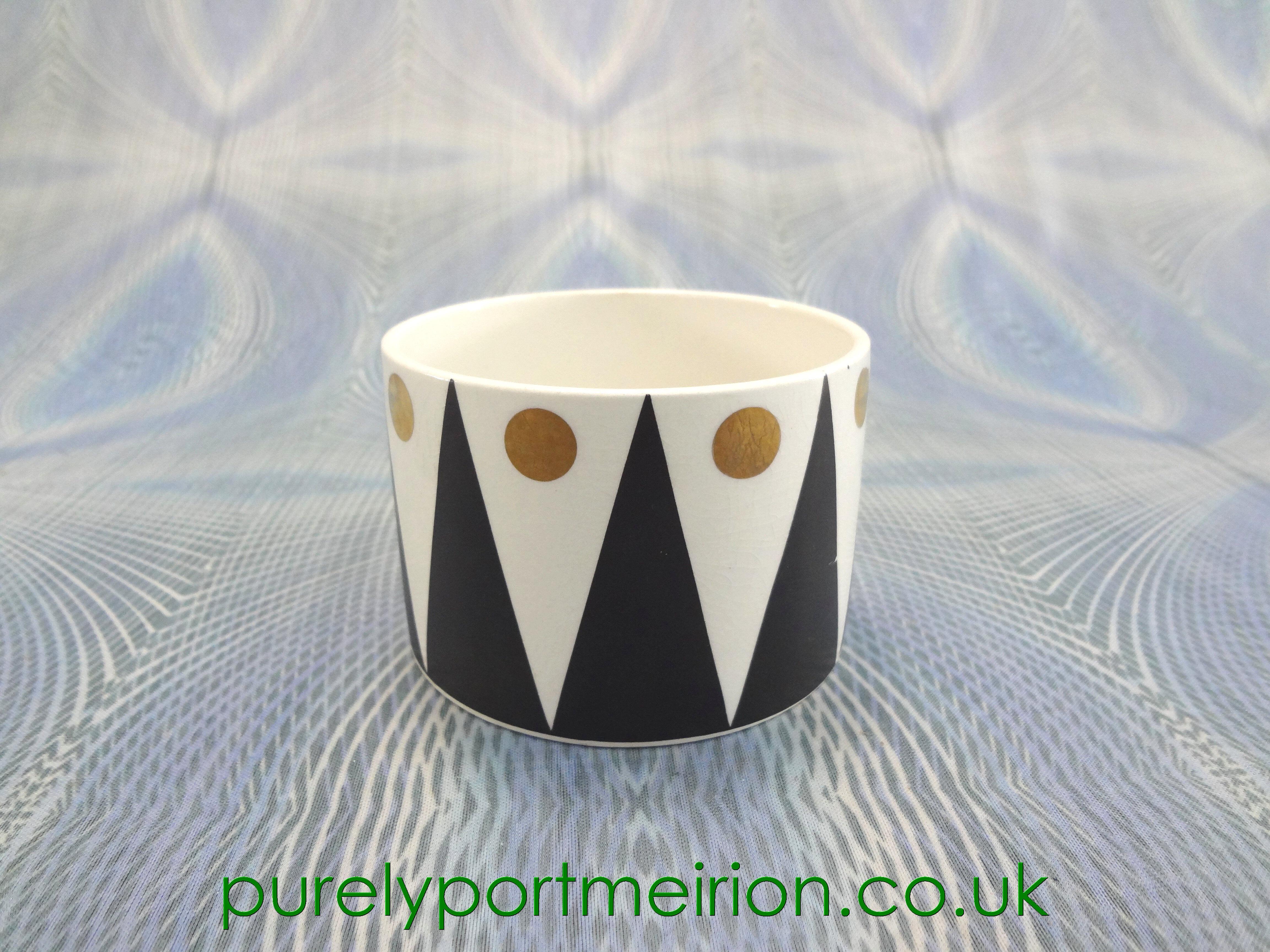 Portmeirion Gold Diamond Open Sugar Bowl, GD15
