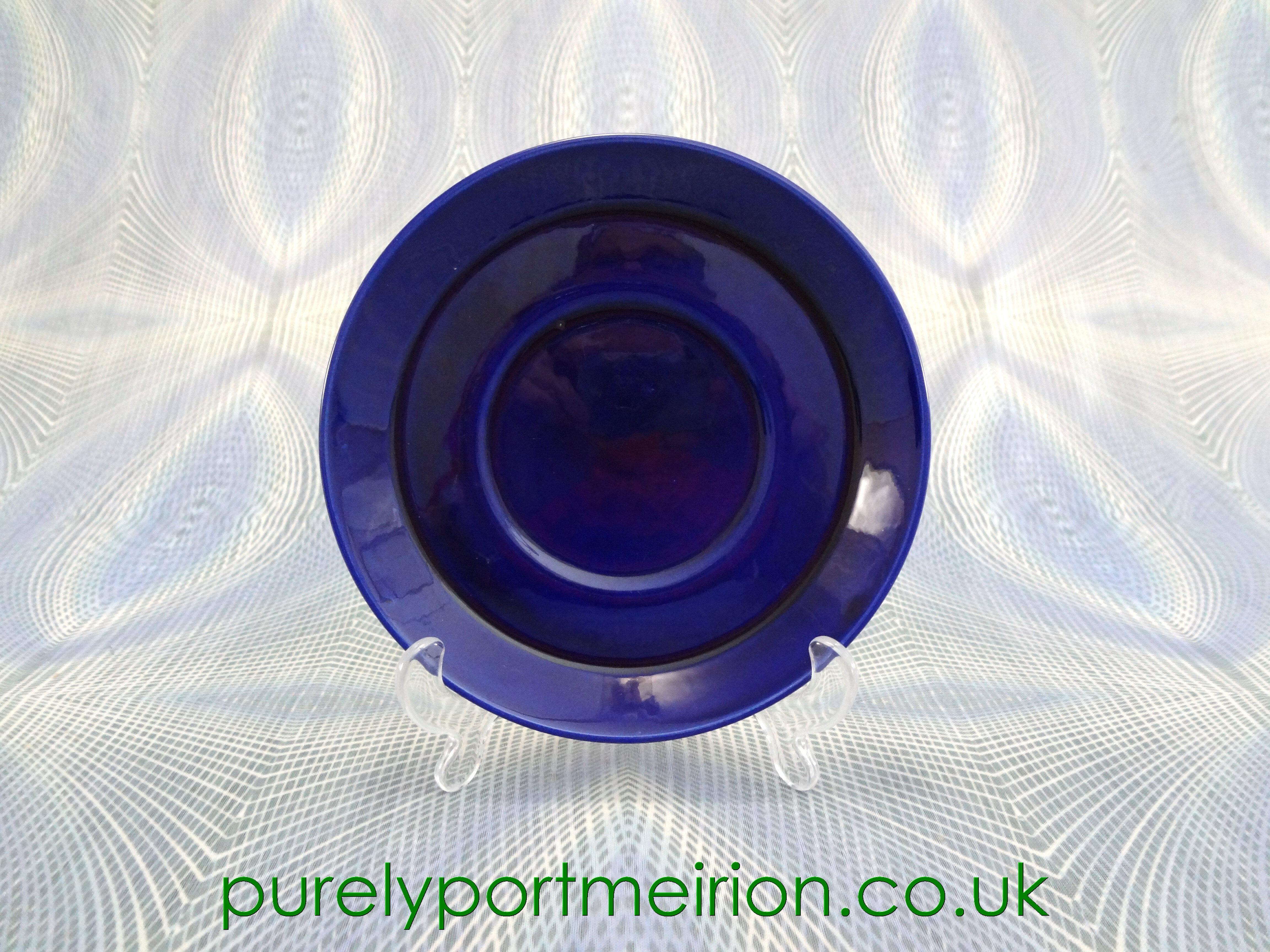 Portmeirion Pottery Totem Blue Coffee Saucer Only, TTB6