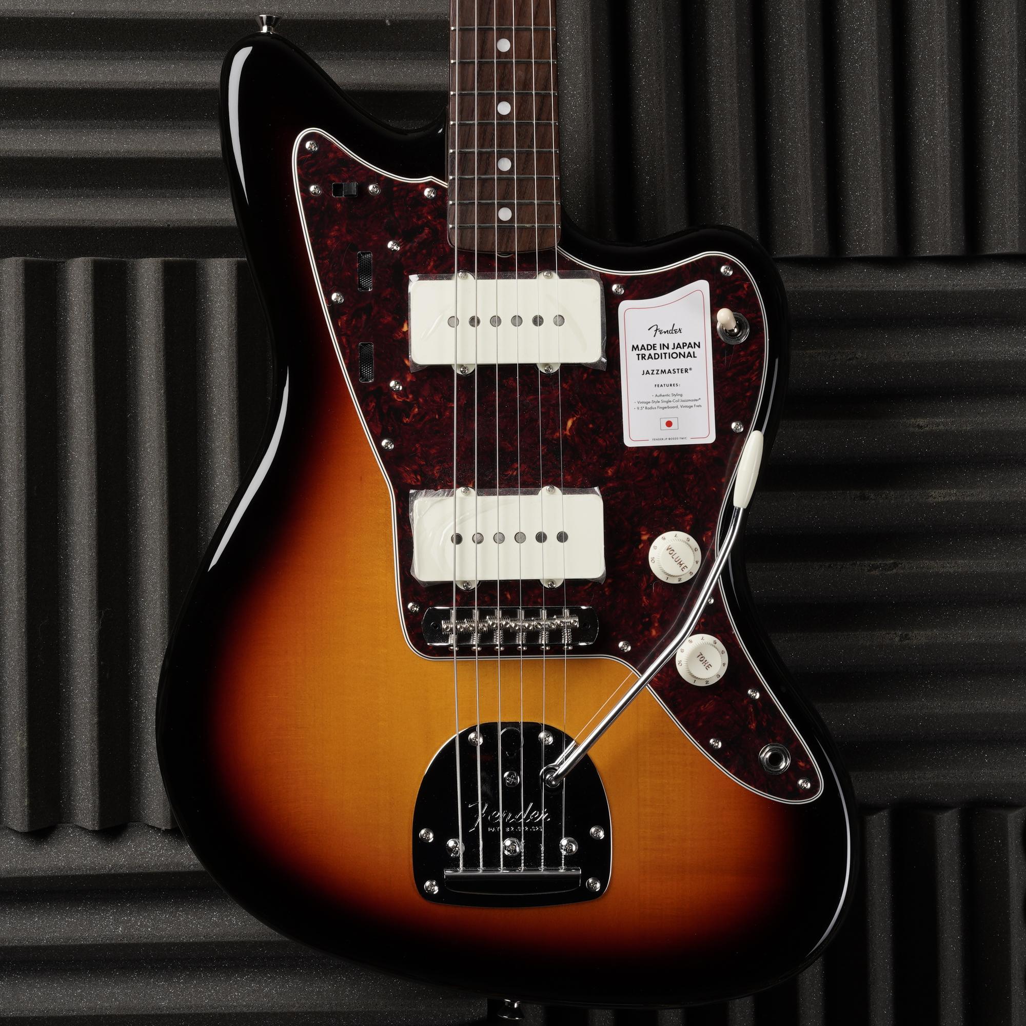 フラワーB ブルーグレイ Fender Made in Japan 60's Jazz Master