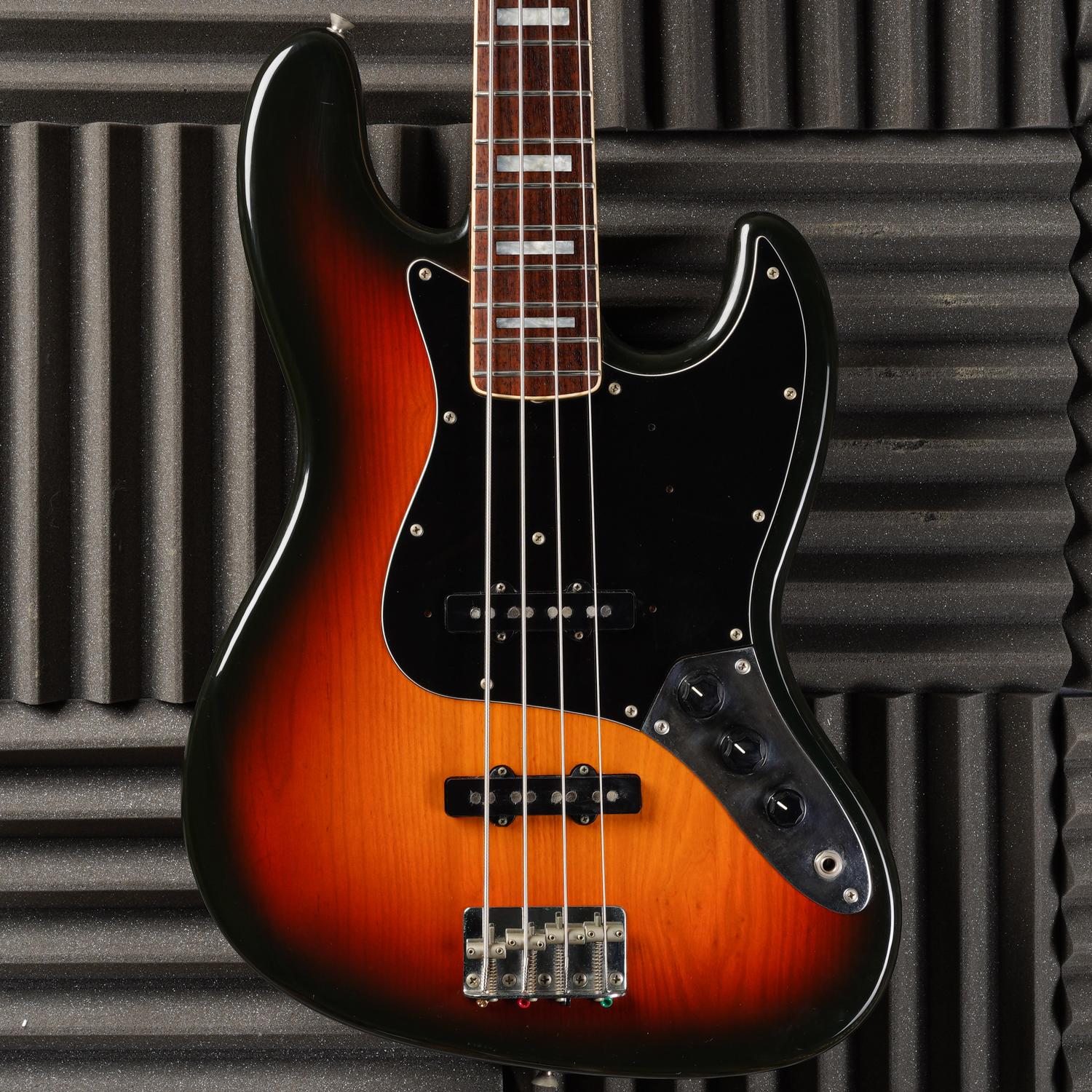 Fender JB-75 Jazz Bass Reissue MIJ 1988-1989 Sunburst