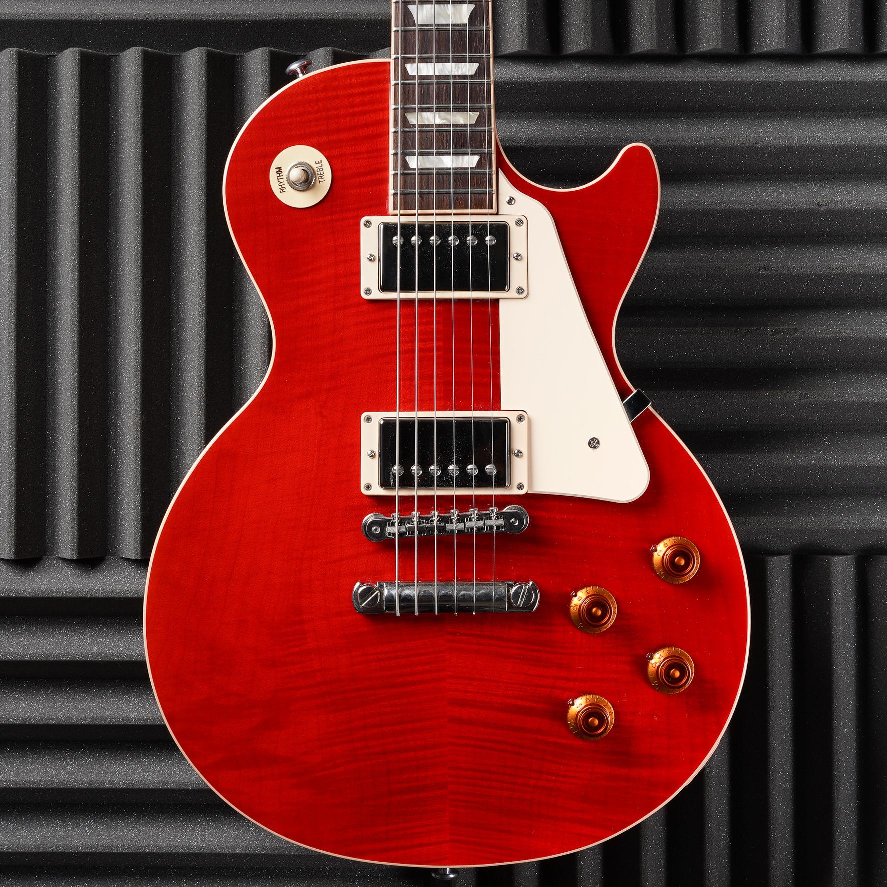 Gibson Les Traditional Cherry Red Translucent