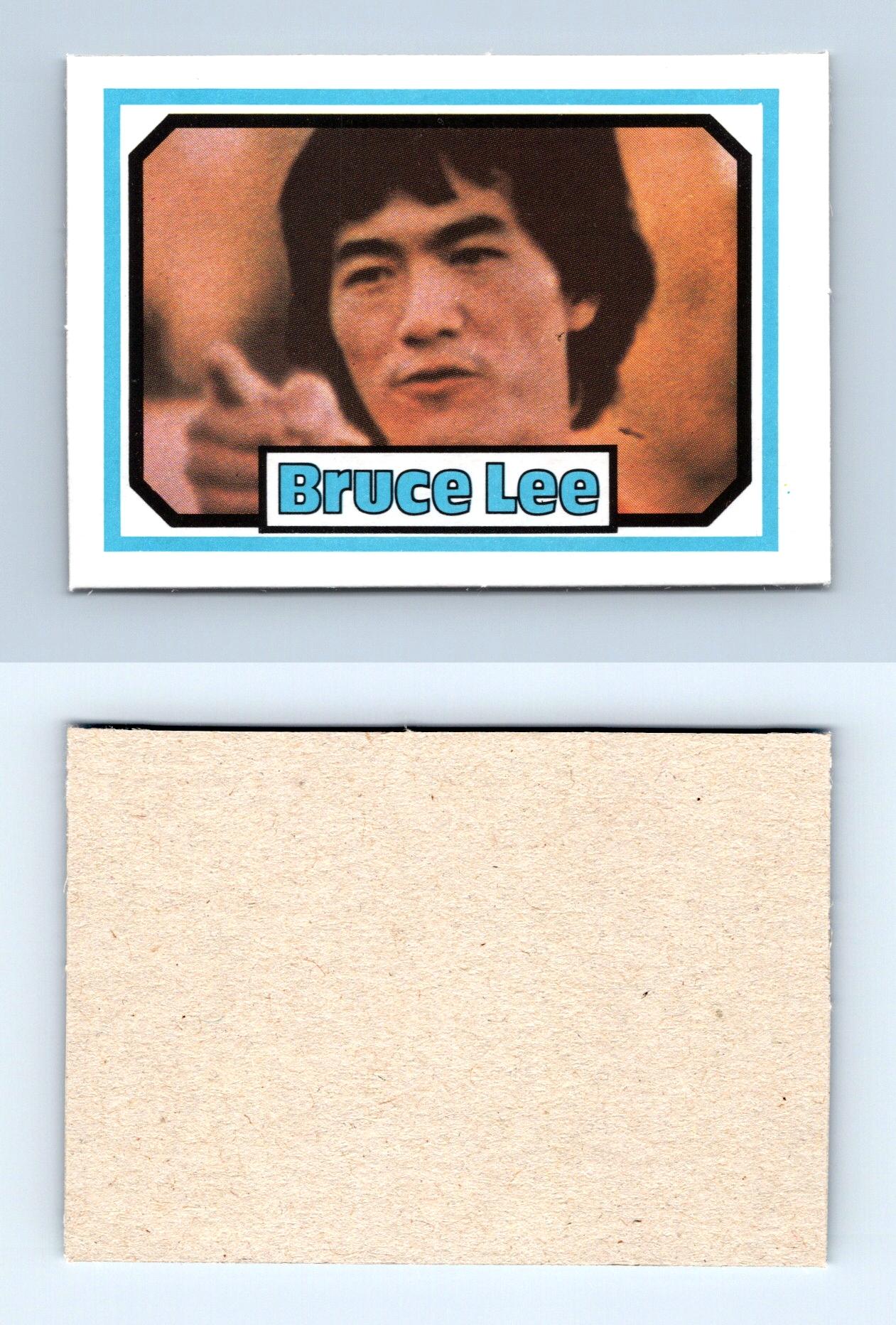 Bruce Lee 1970's Blue Border Monty Gum Card C 