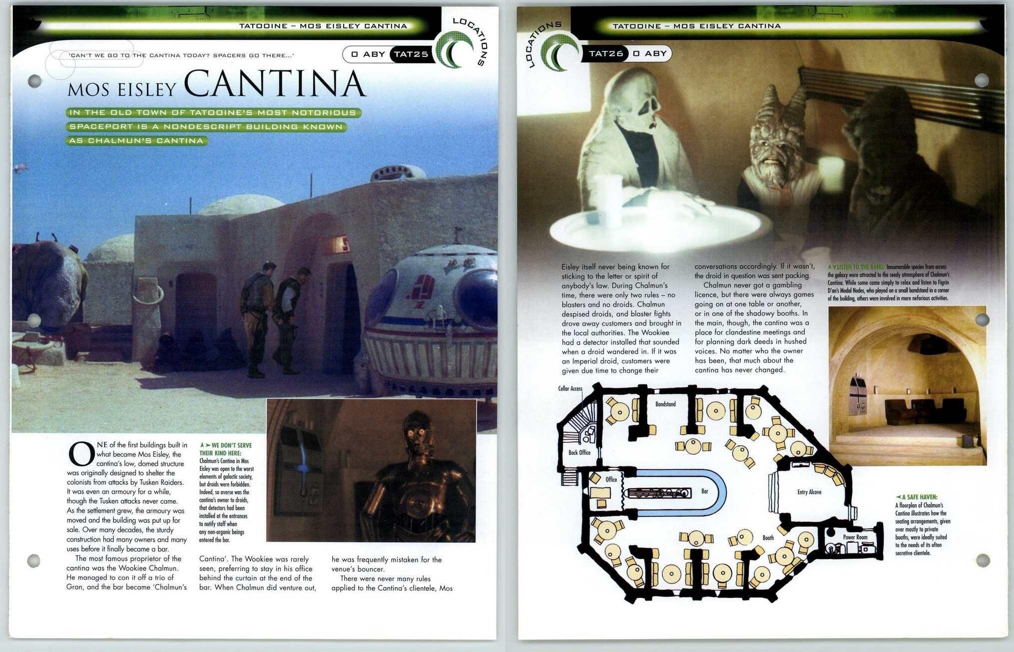 Mos Eisley Cantina TAT2526 Tatooine Locations Star Wars Fact File