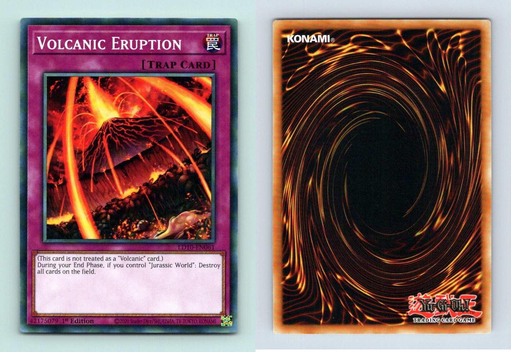 Volcanic Eruption LD10 EN061 Yu Gi Oh Soulburning Volcano 1st Ed 2023