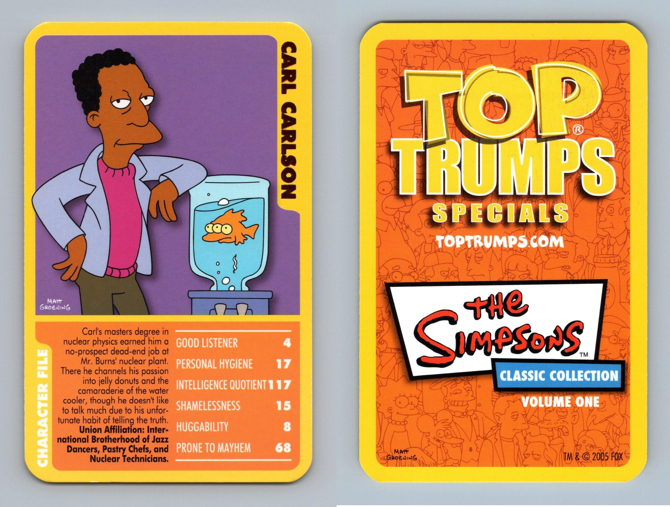 Top Trumps Simpsons Classic Collection Volume 1 