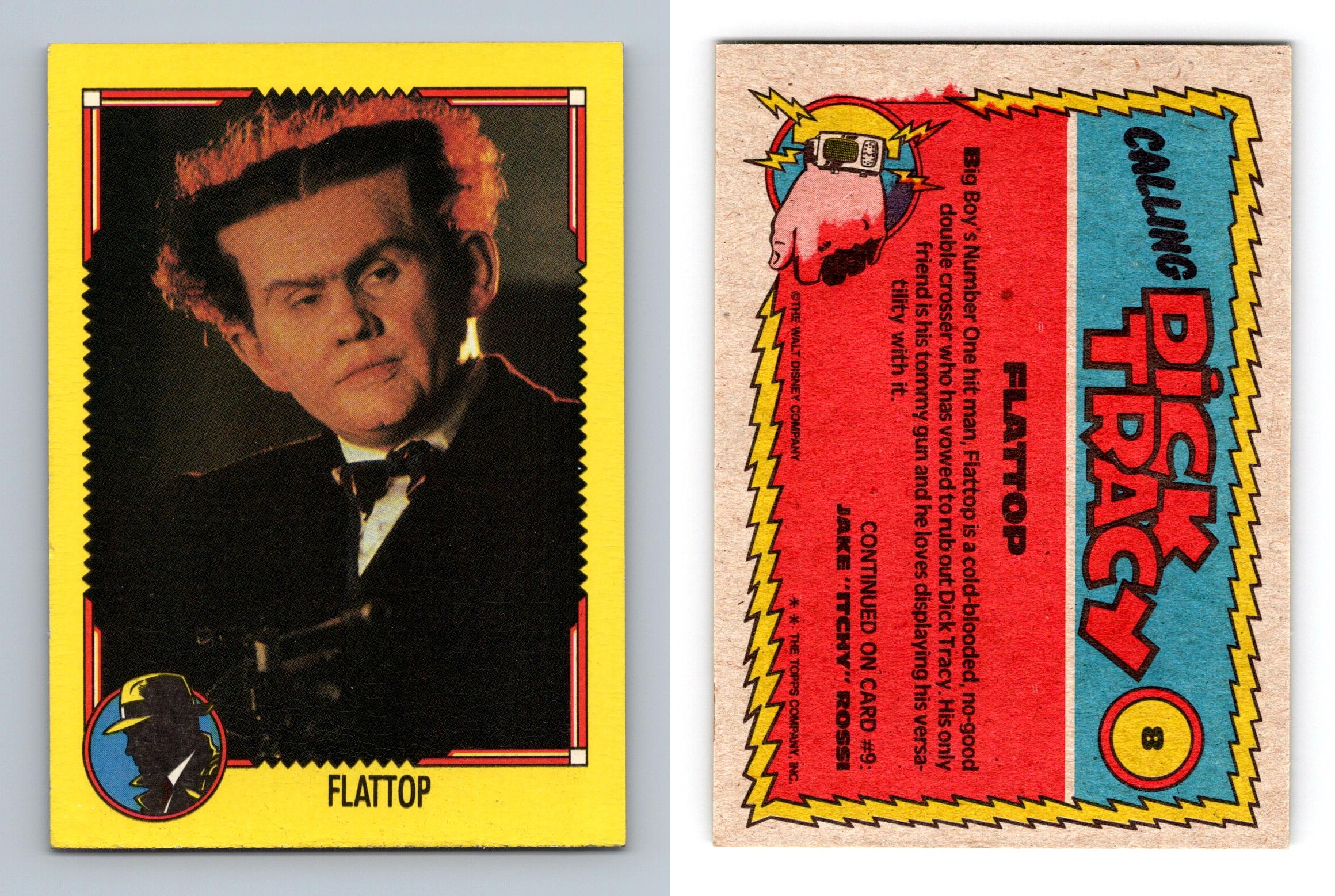DICK TRACY Complete Trading Card Set with Stickers