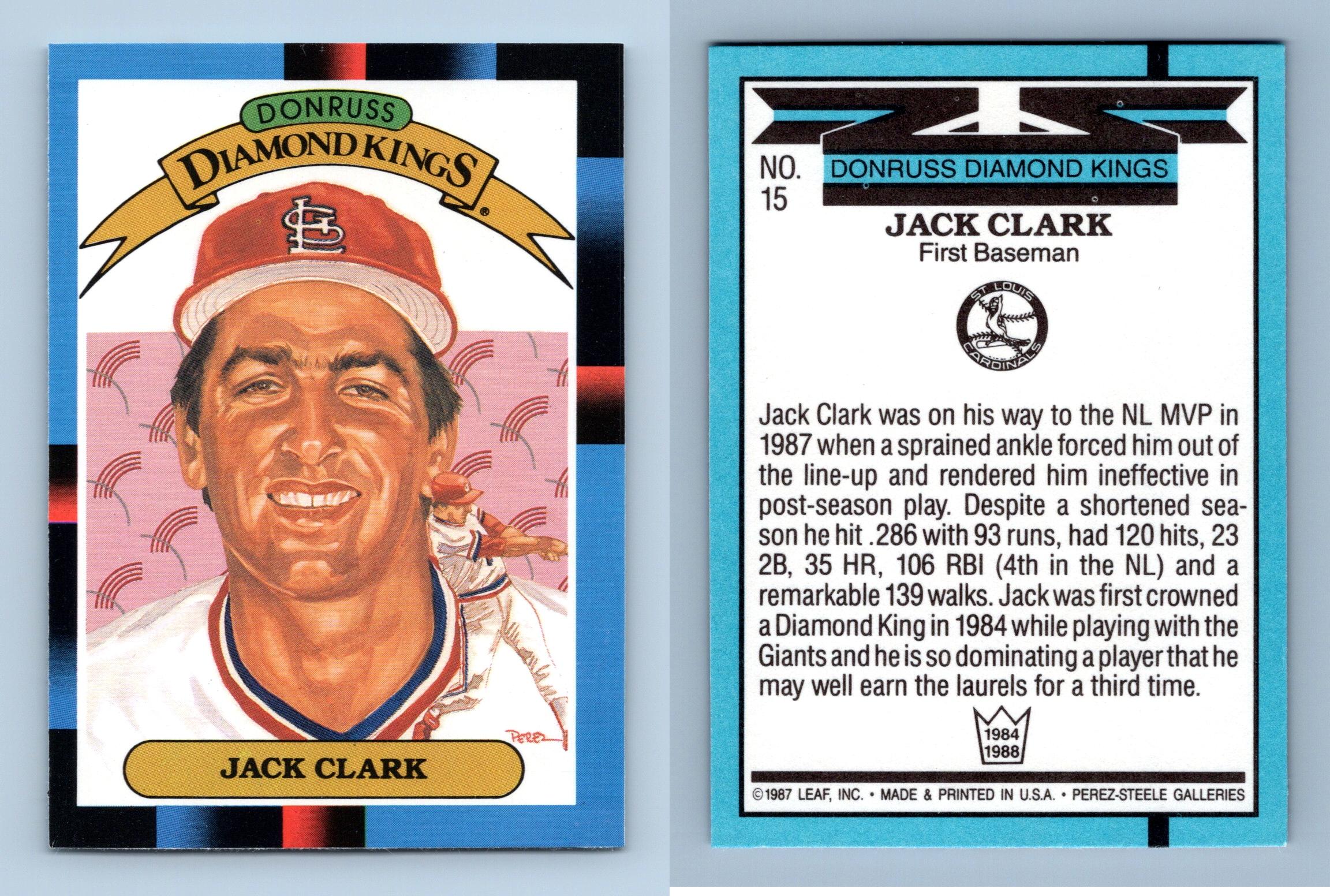 Jack Clark Baseball Cards