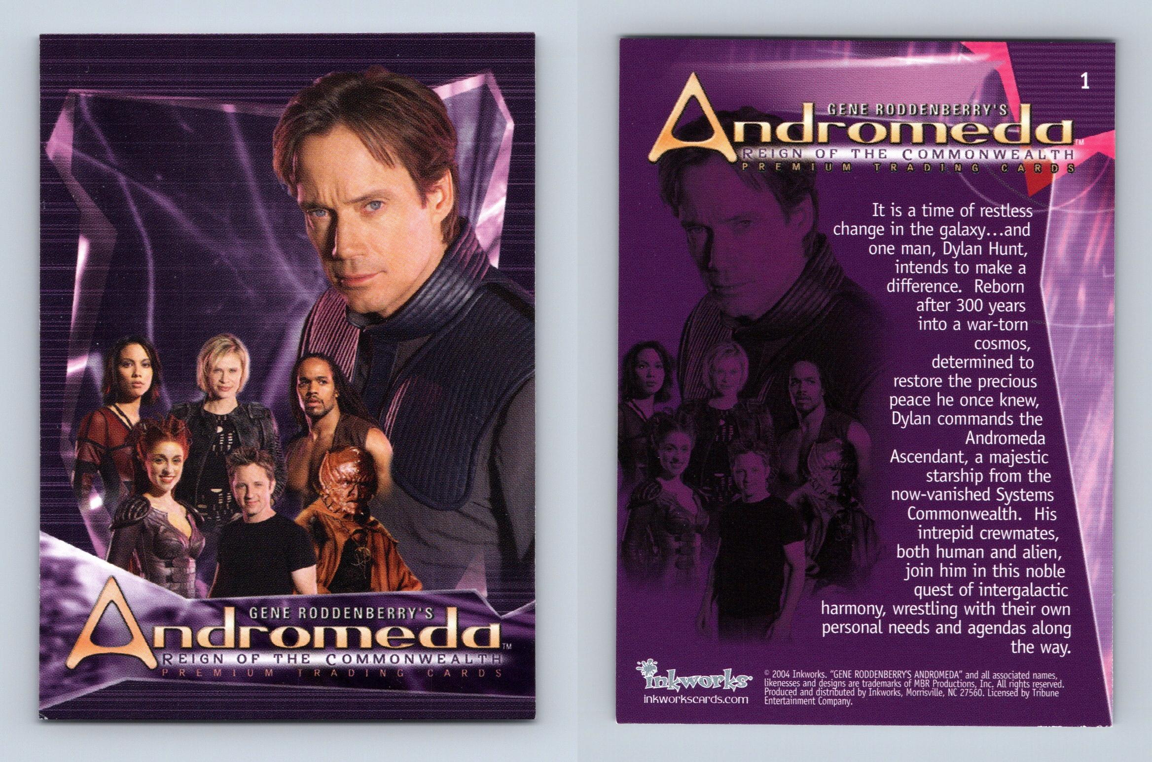 Title Card Andromeda Reign Commonwealth Inkworks Trading Card