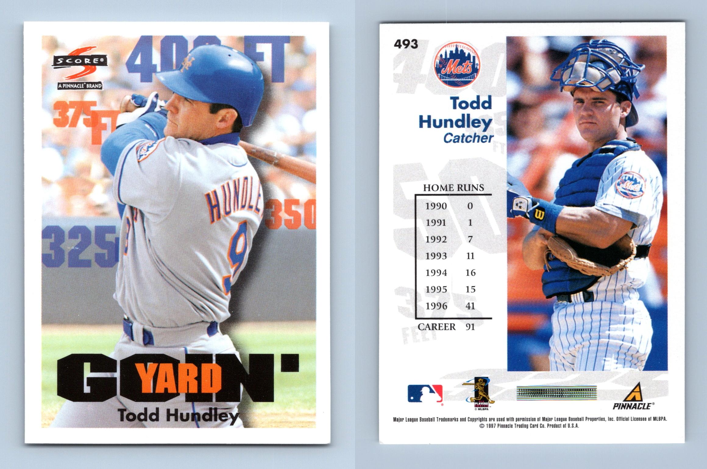 Todd Hundley Baseball Trading Cards