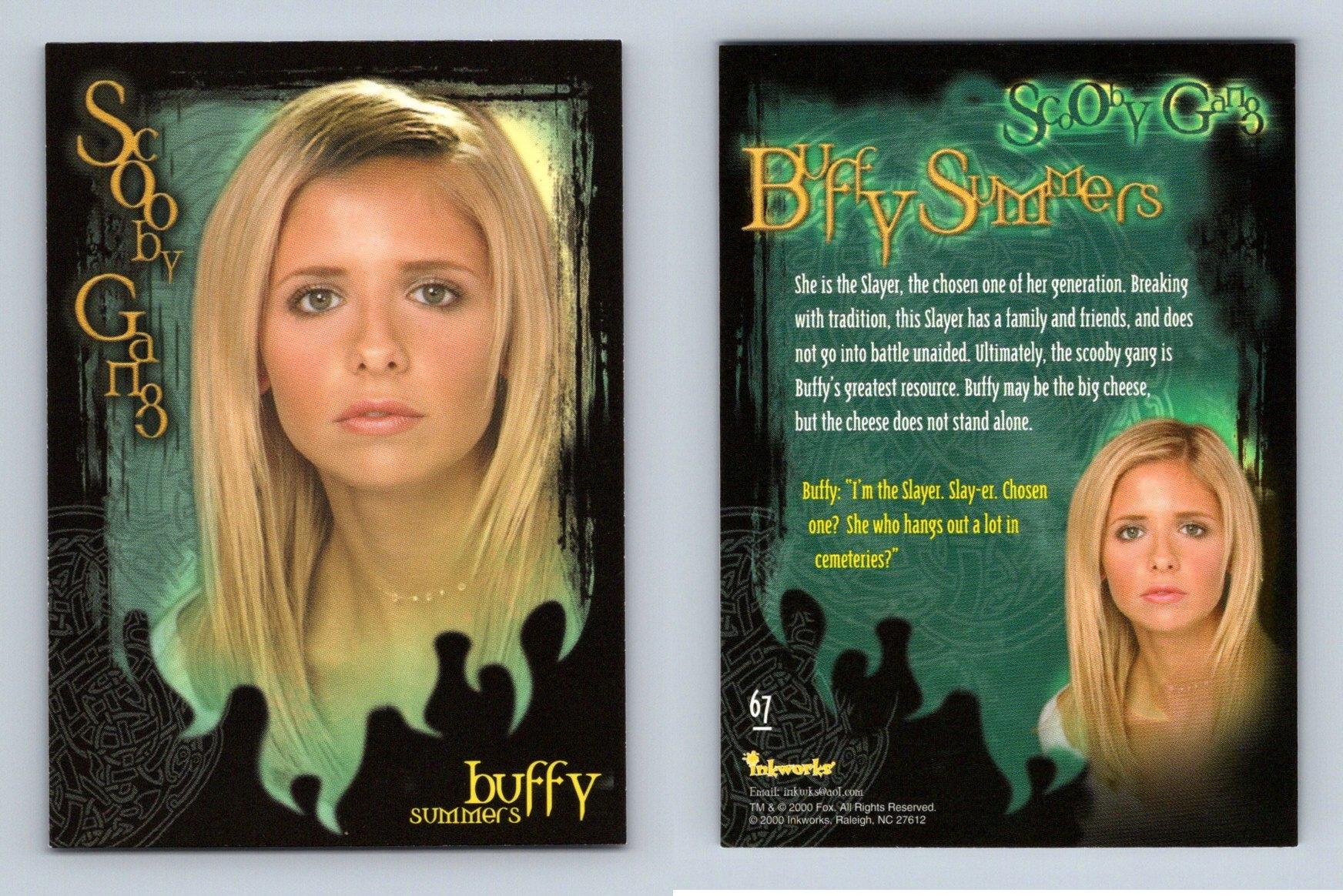 Buffy Summers 67 Buffy The Vampire Slayer Season 4 Inkworks Trading Card