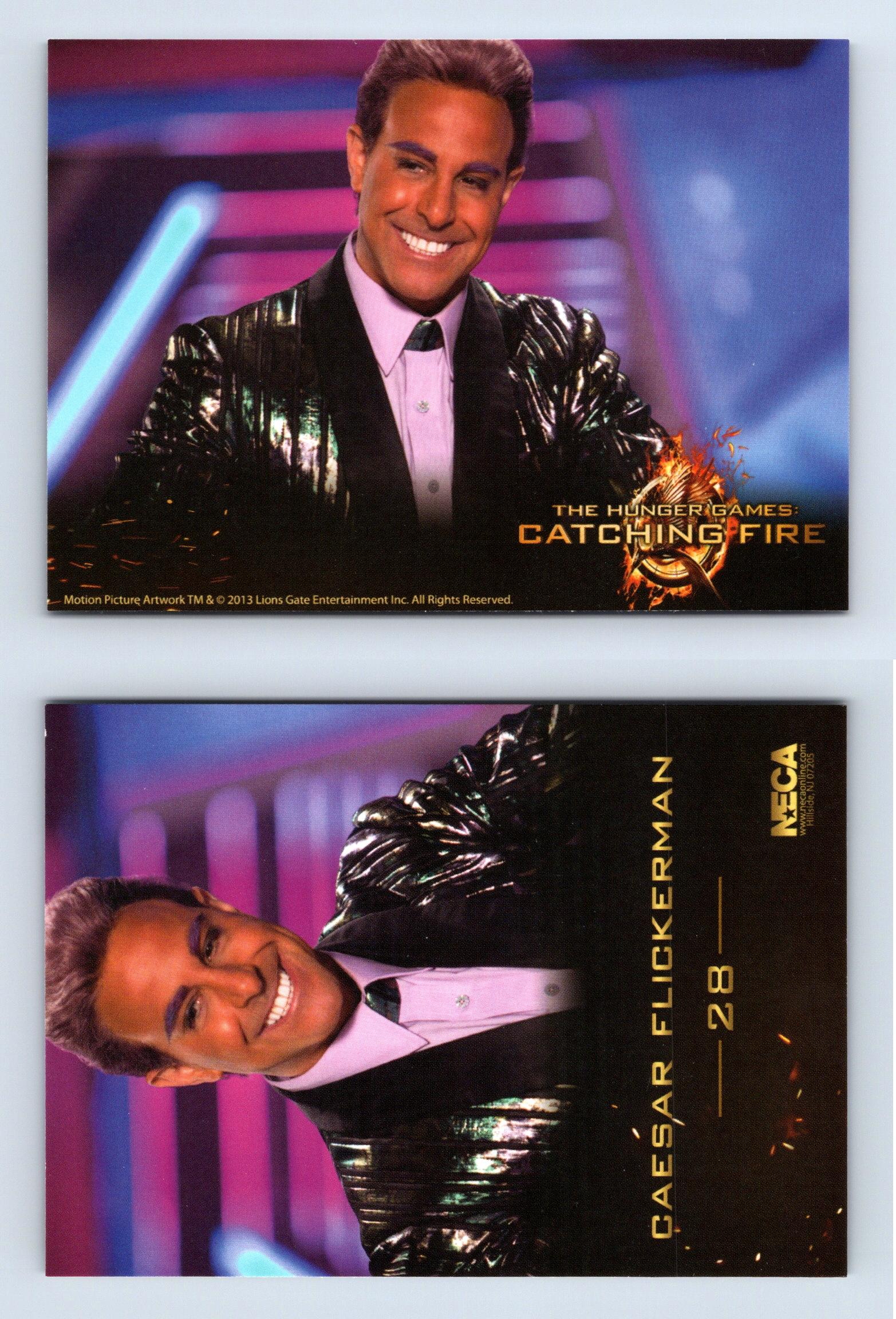 Complete Trading Card Set ALL 40! THE HUNGER GAMES CATCHING FIRE Neca/2013 