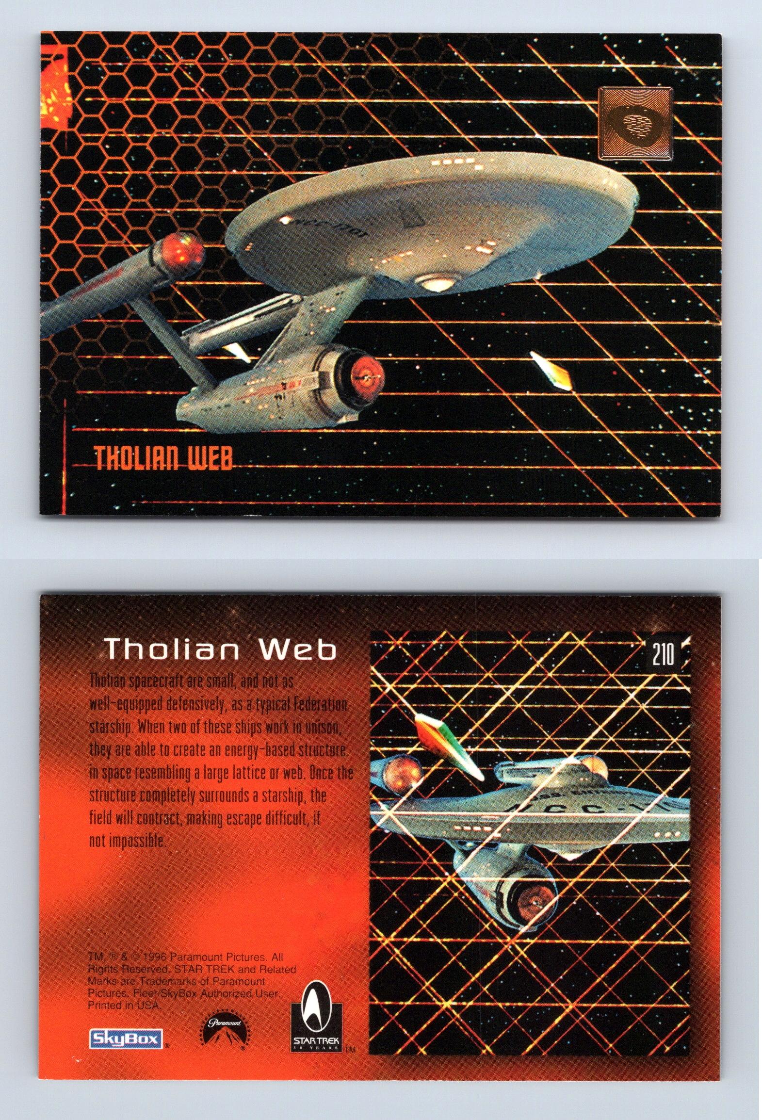 Tholian Web 210 Skybox 30 Years Of Star Trek Phase 3 Trading Card