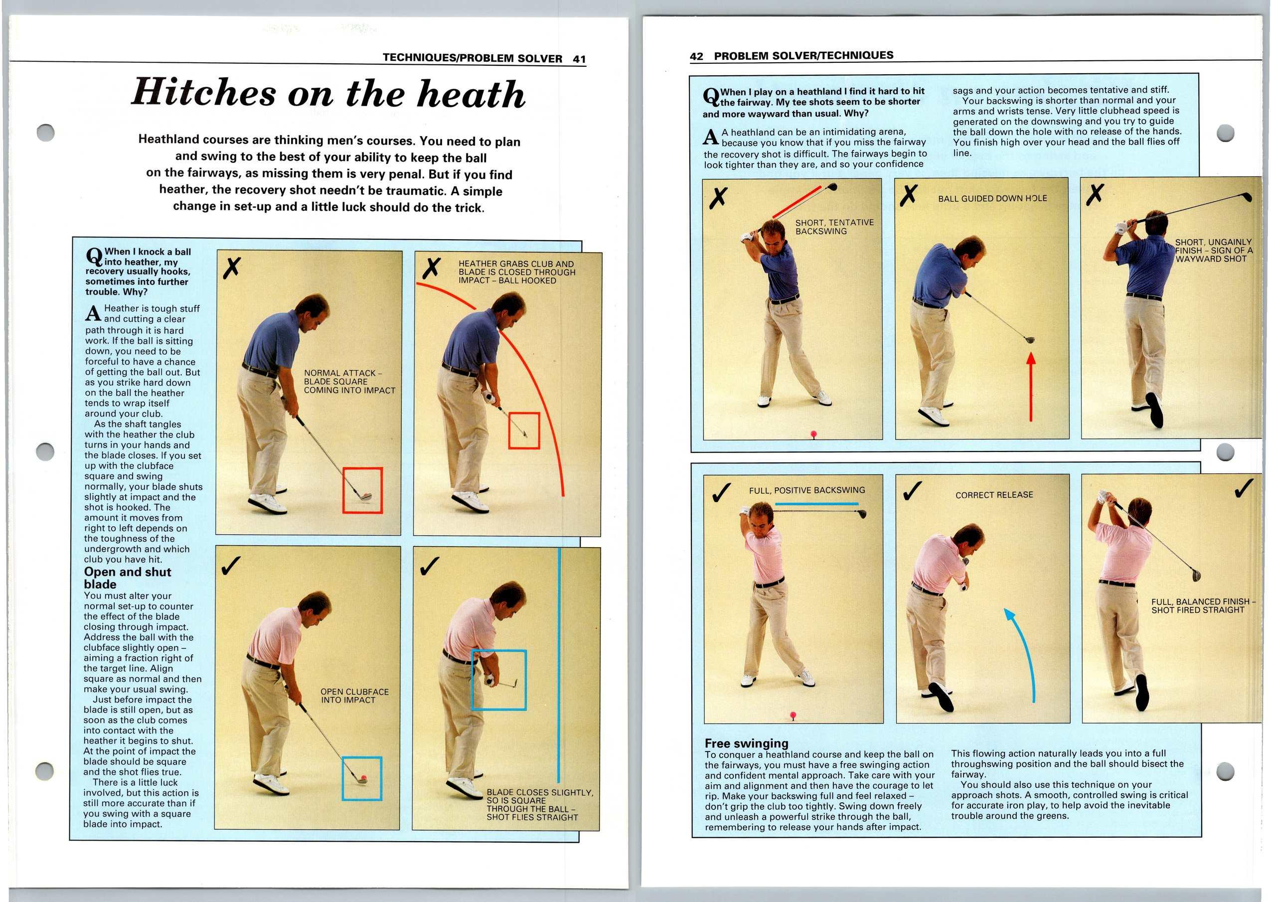 Hitches On The Heath Solver Improve Your Golf 198992 Eaglemoss Page