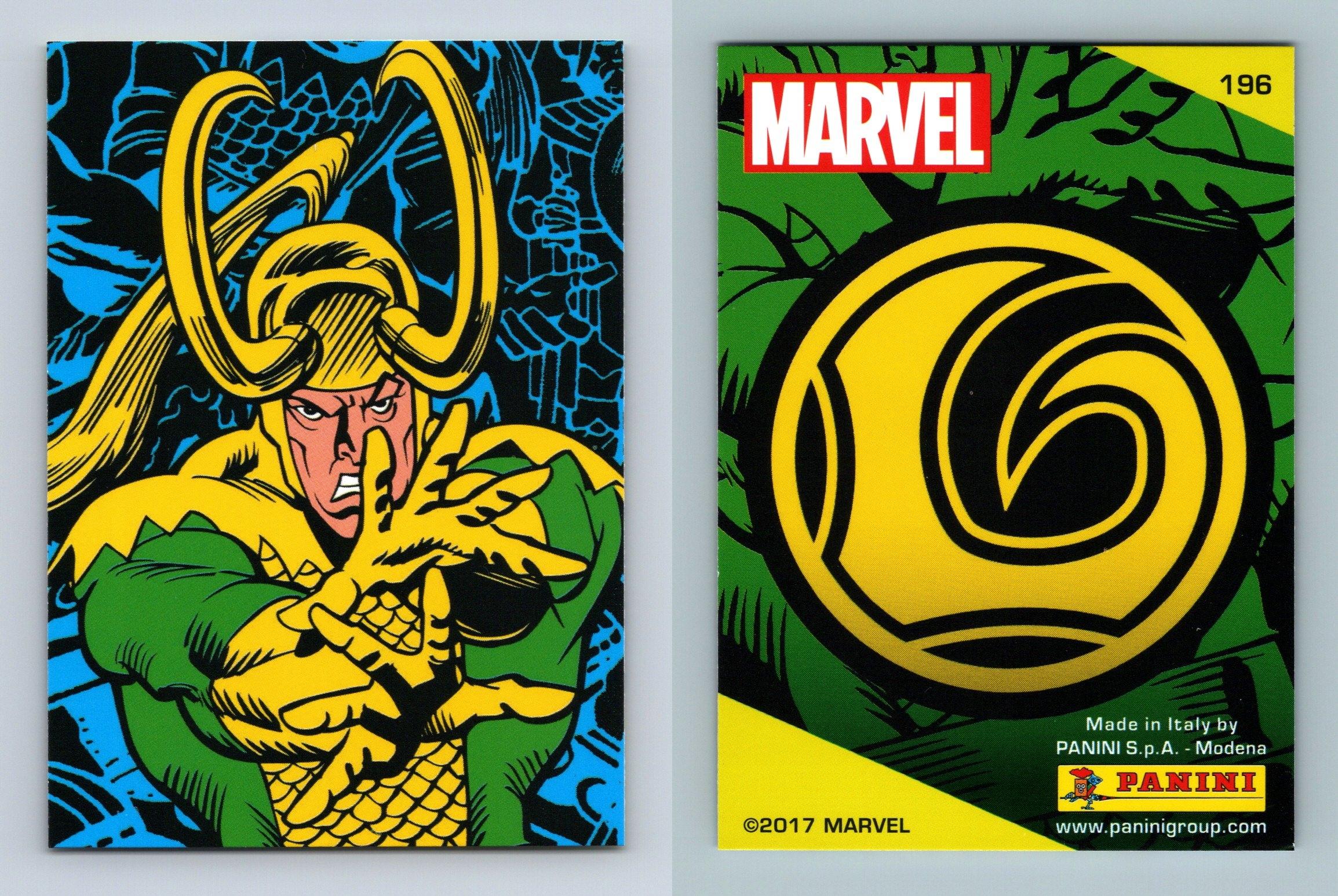 Loki #196 - Marvel 2017 Panini Trading Card