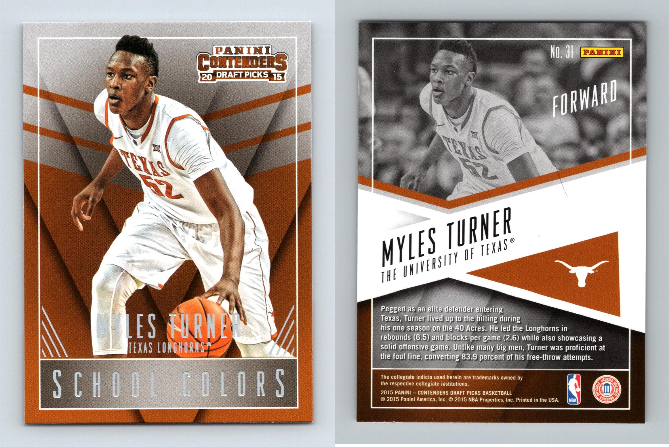 Myles Turner - Men's Basketball - University of Texas Athletics