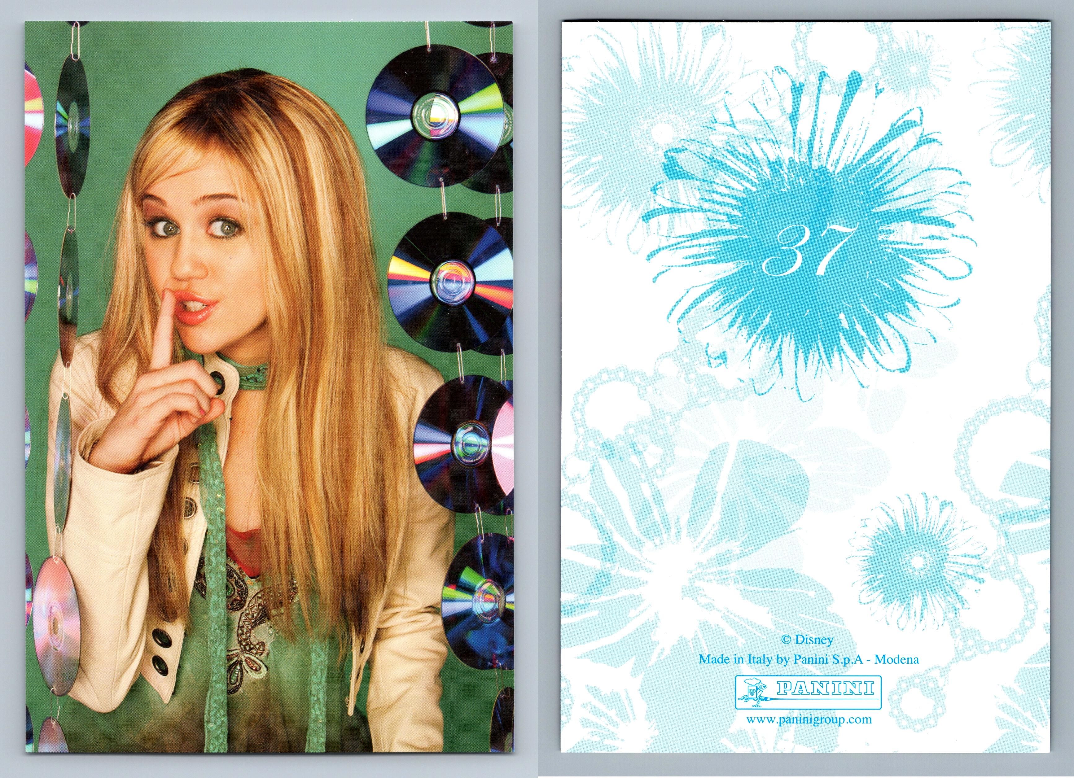 Panini Hannah Montana # 6 Photocard 