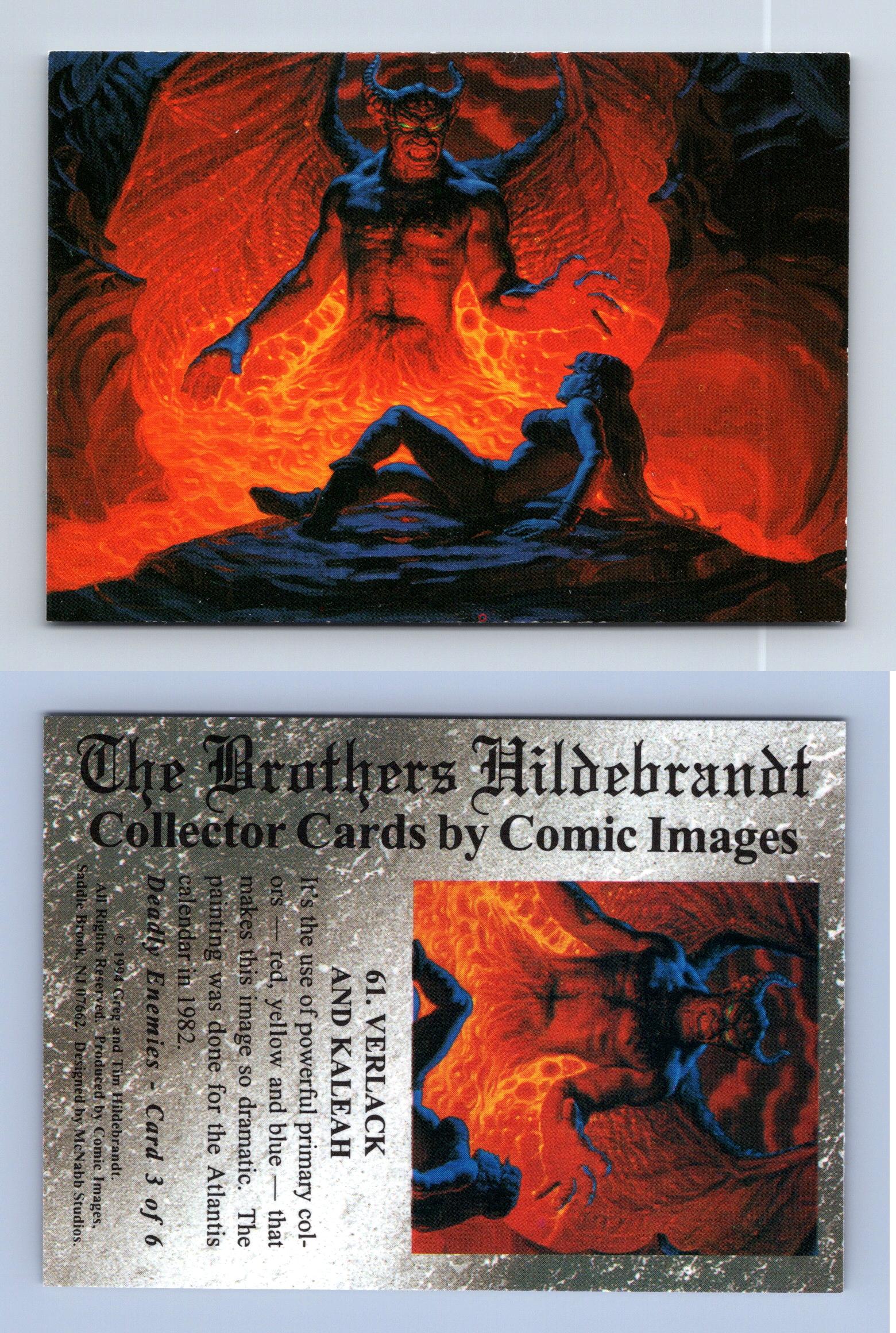 Verlack Kaleah 61 The Brothers Hildebrandt 1994 Comic Images Trading